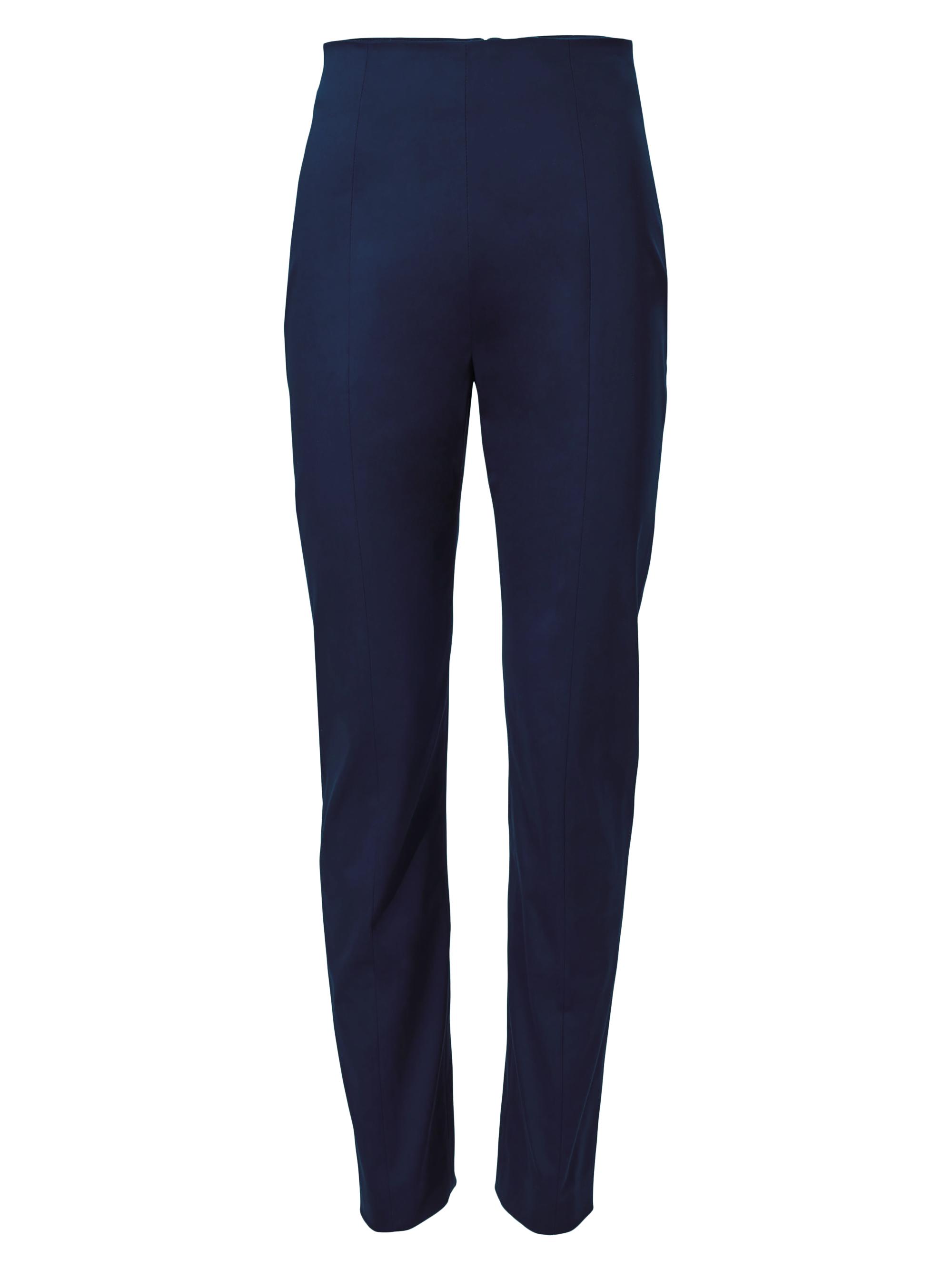 Carolina Herrera Women's Slim-Straight Mid-Rise Pants - Midnight