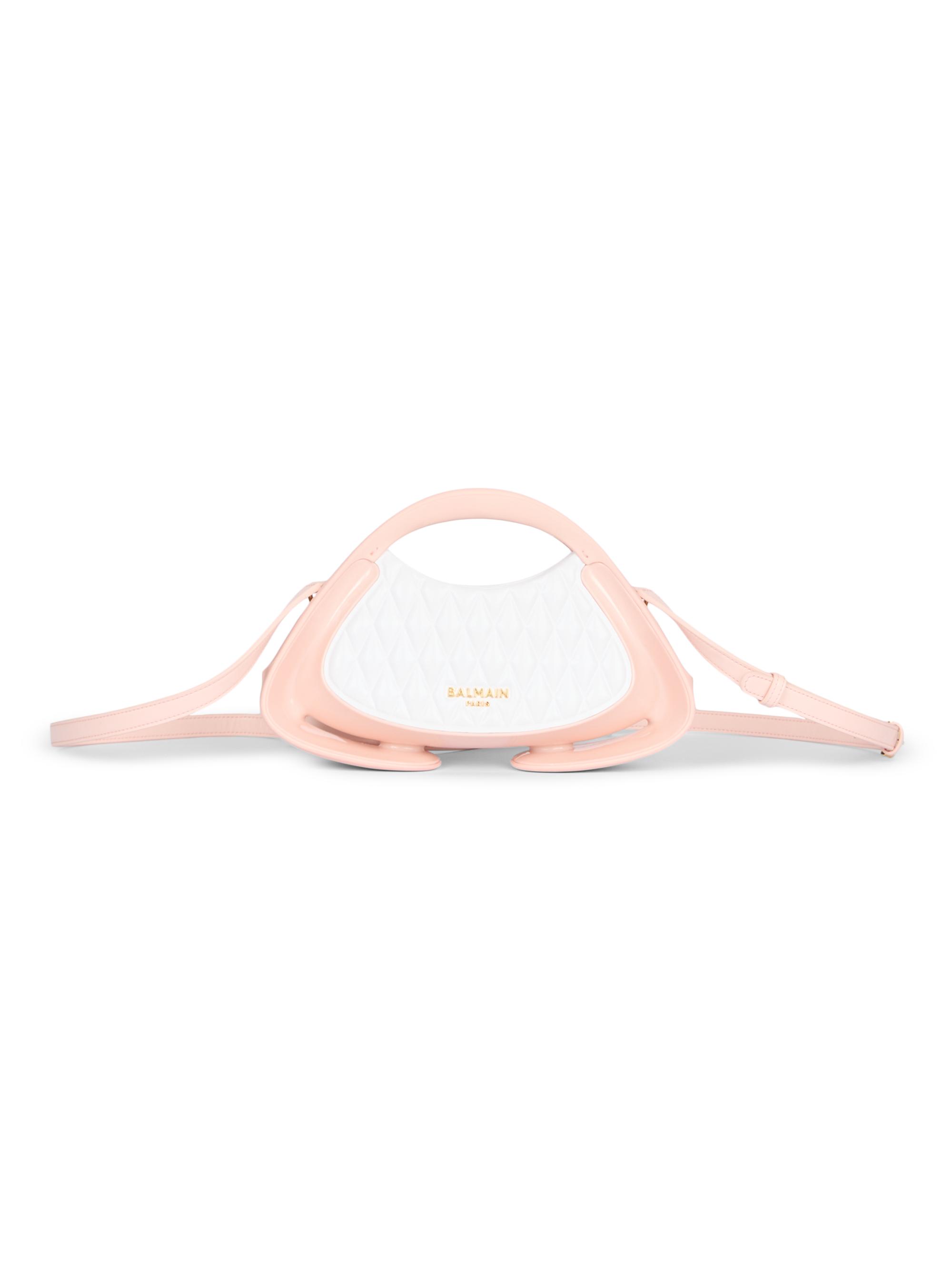 Small Jolie Madame Quilted Faux-Leather Top Handle Bag