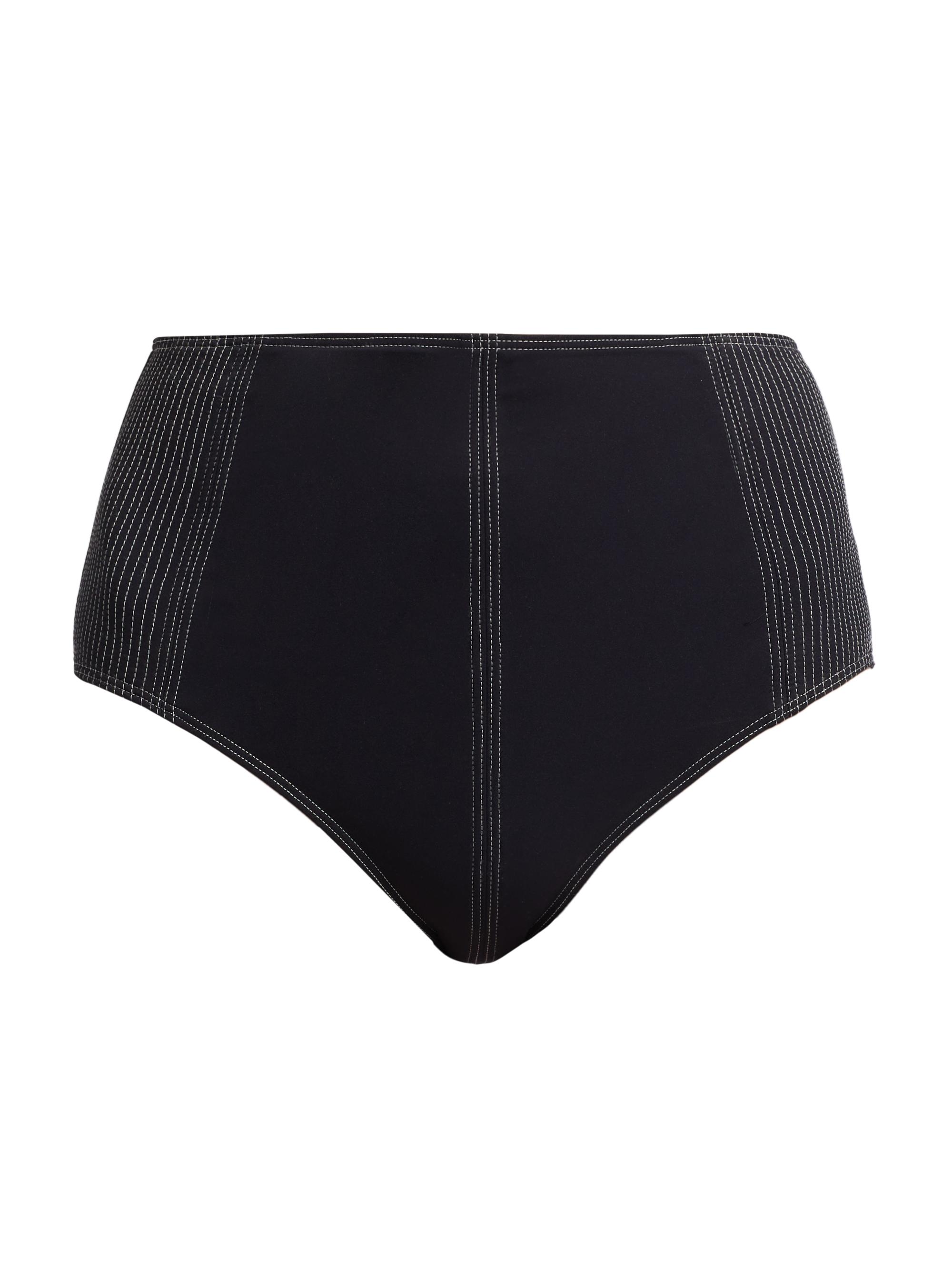 Ulla Johnson Women's Kiele High-Waisted Bikini Bottom - Noir