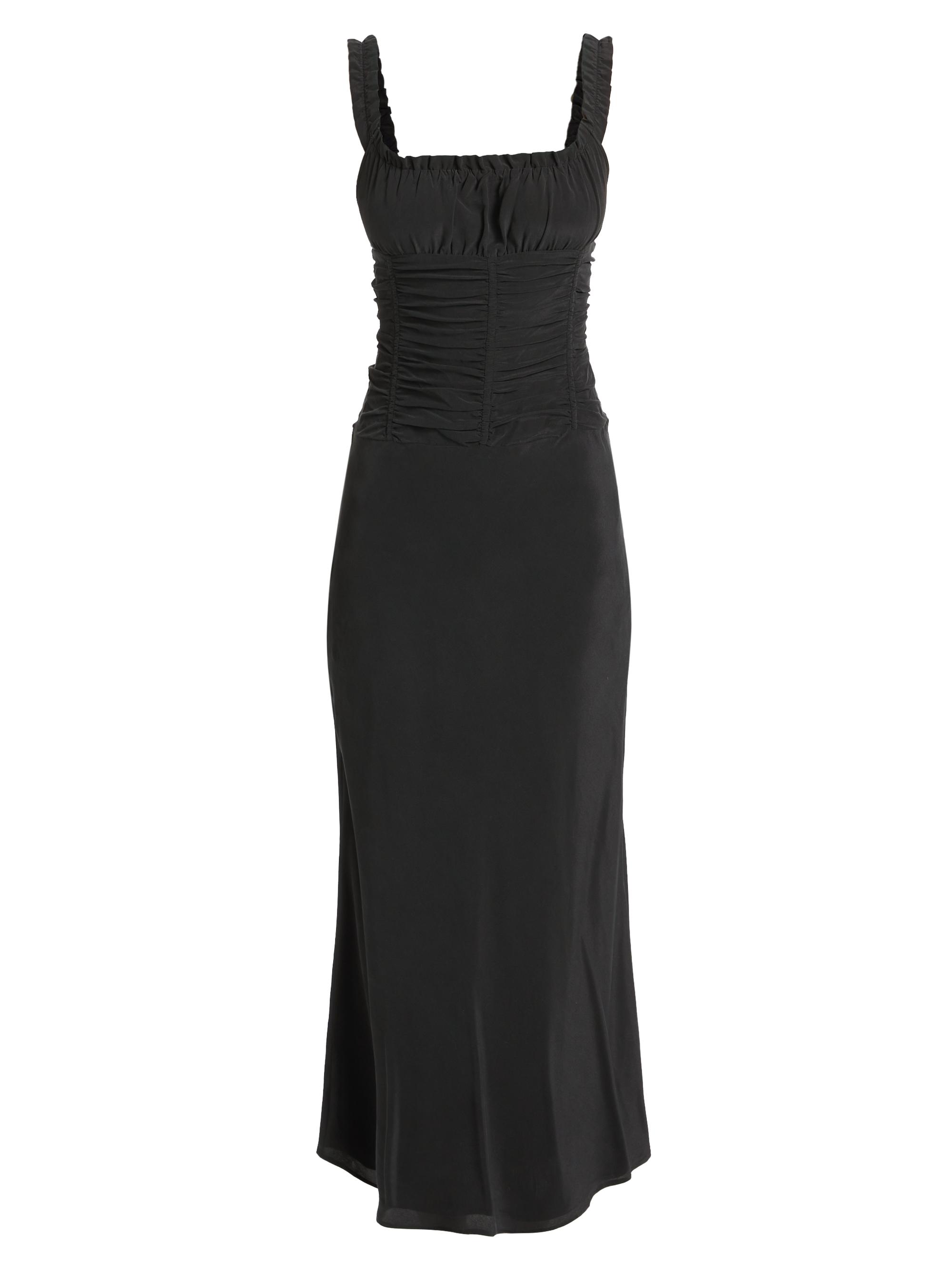 Staud Wayfaring Satin Maxi Dress | Saks Fifth Avenue