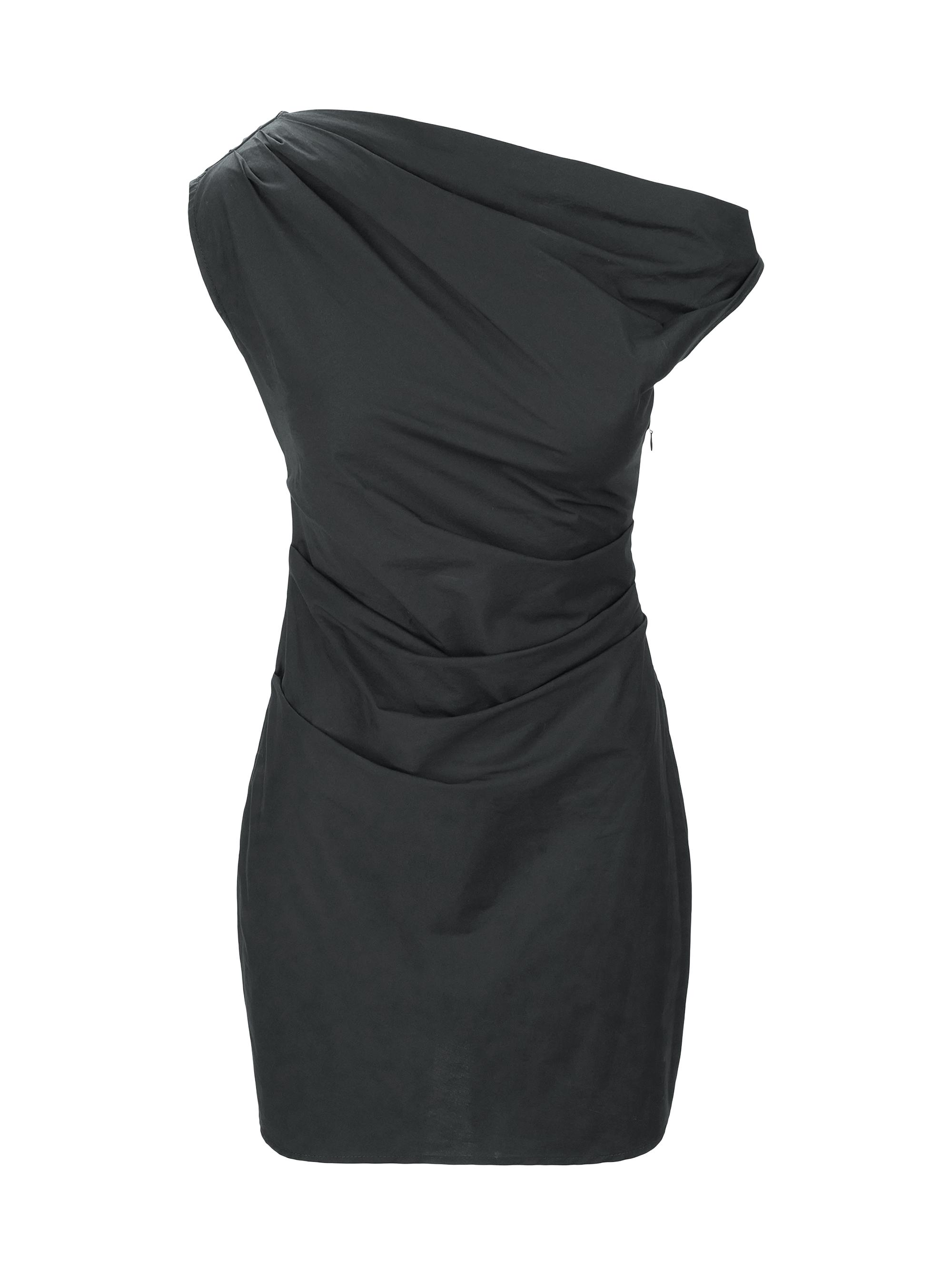 Staud Women's Phare Gathered Minidress - Black