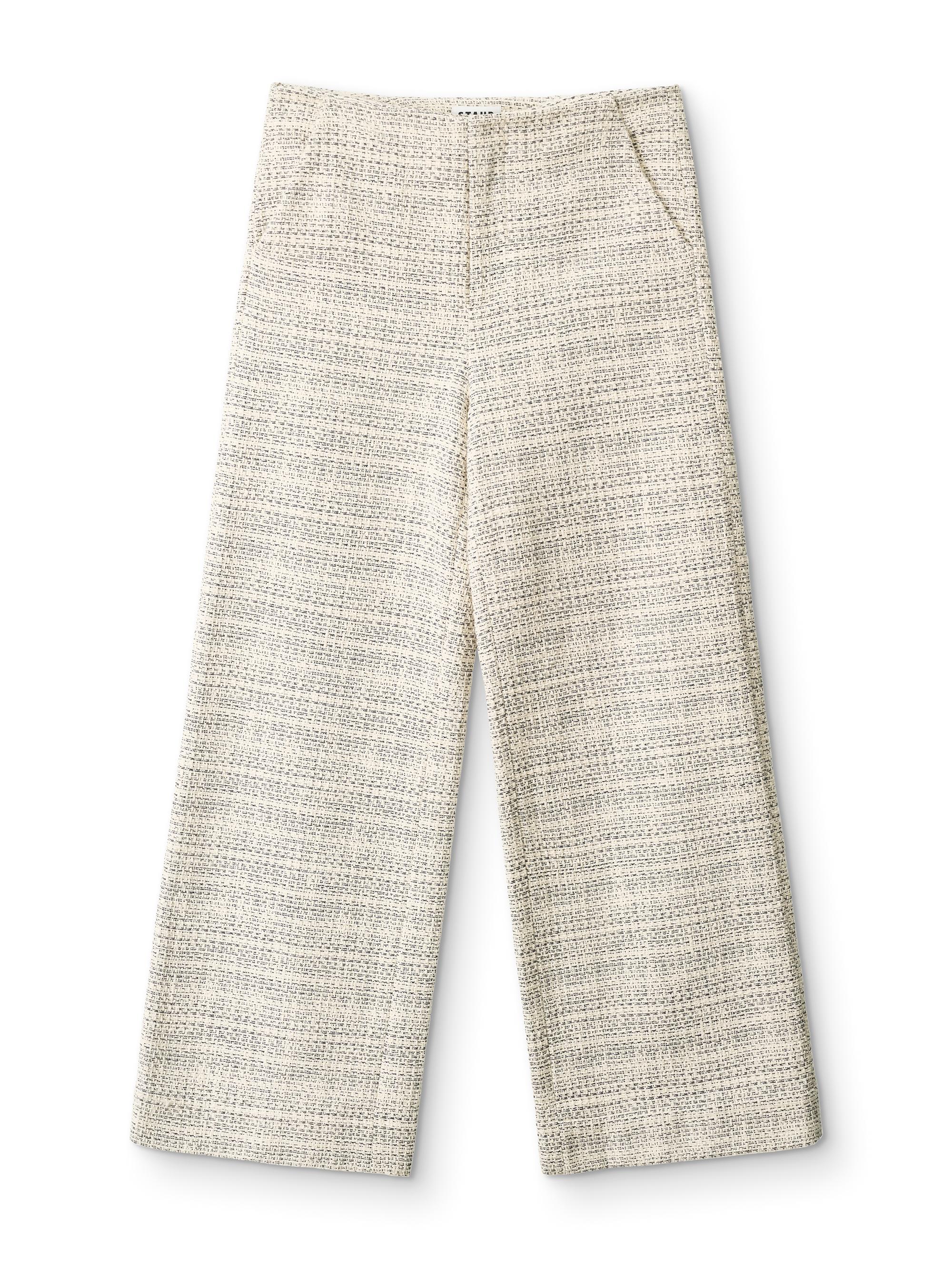 Staud Women's Lilia Tweed Straight Pants -  Multi