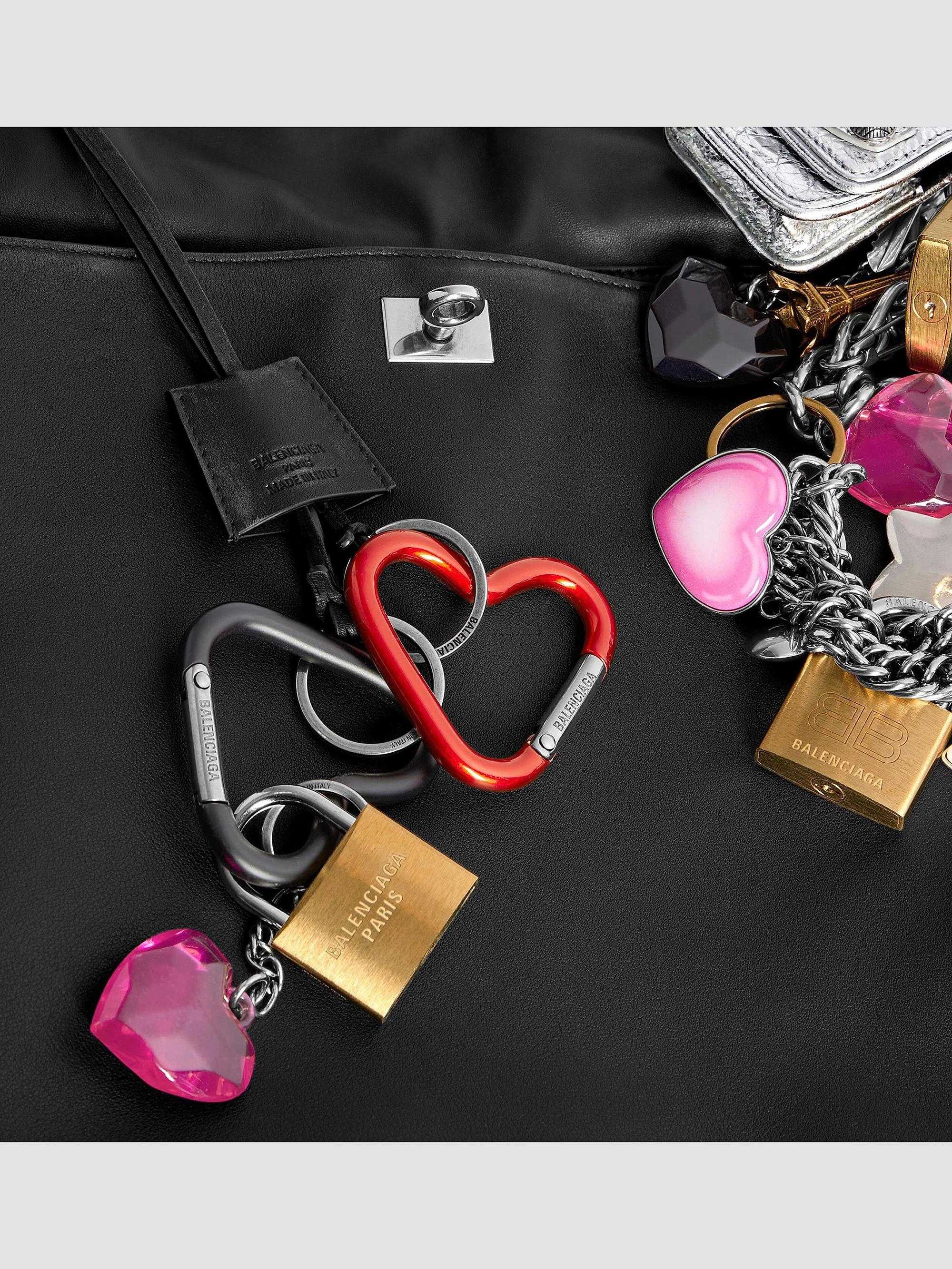 Balenciaga Rodeo Used Effect Large Handbag with Charms | Saks