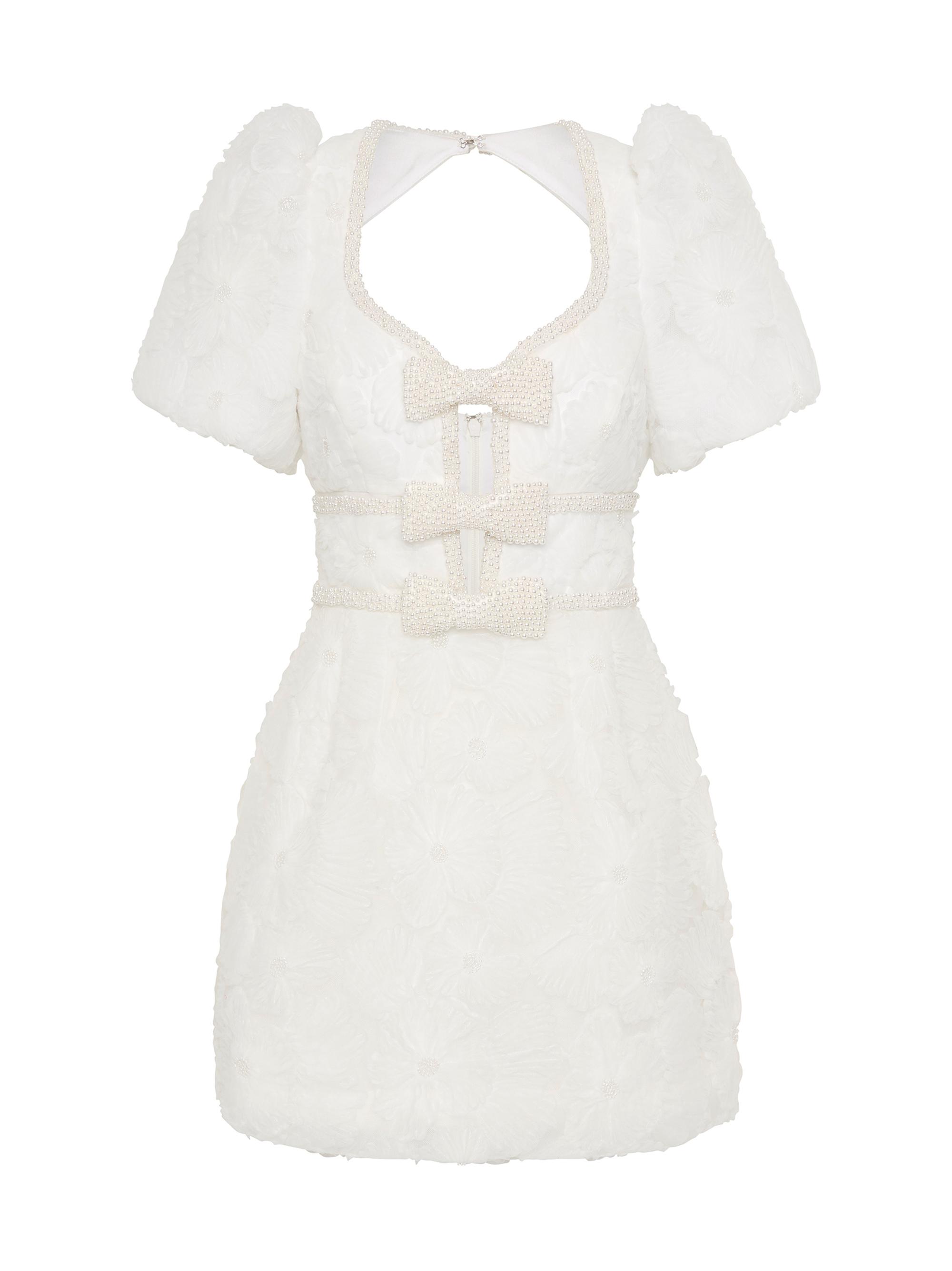 Rebecca Vallance Women's Deliah Puff-Sleeve Minidress -