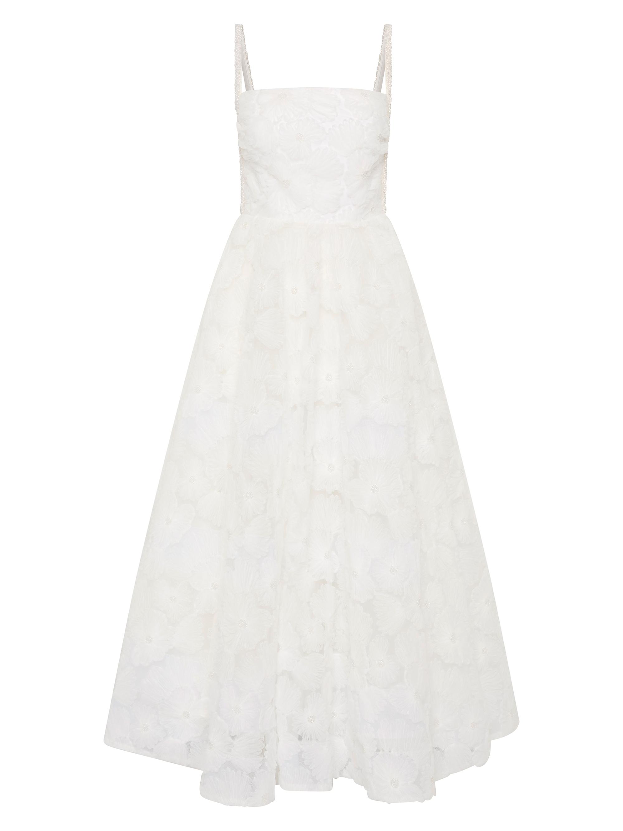 Rebecca Vallance Women's Deliah High-Waisted Midi-Dress -