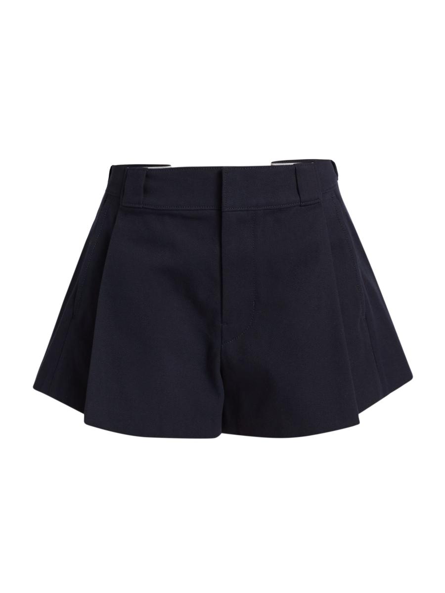 Alexander Wang Pleated High-Rise Shorts | Saks Fifth Avenue
