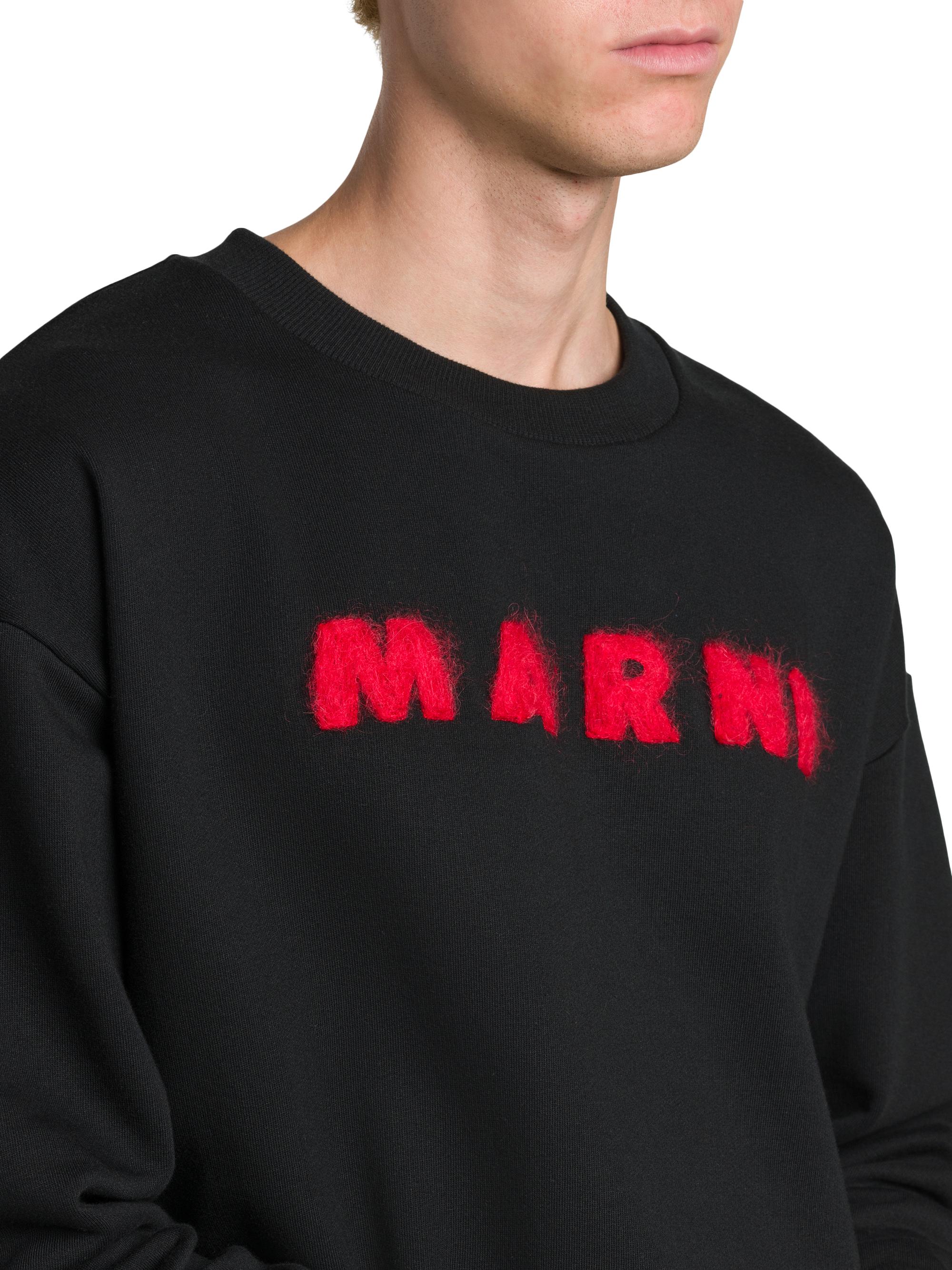 MARNI LOGO ORGANIC SWEATSHIRT 40 スウェット Brown Logo Sweatshirt by Marni | Rent the Runway