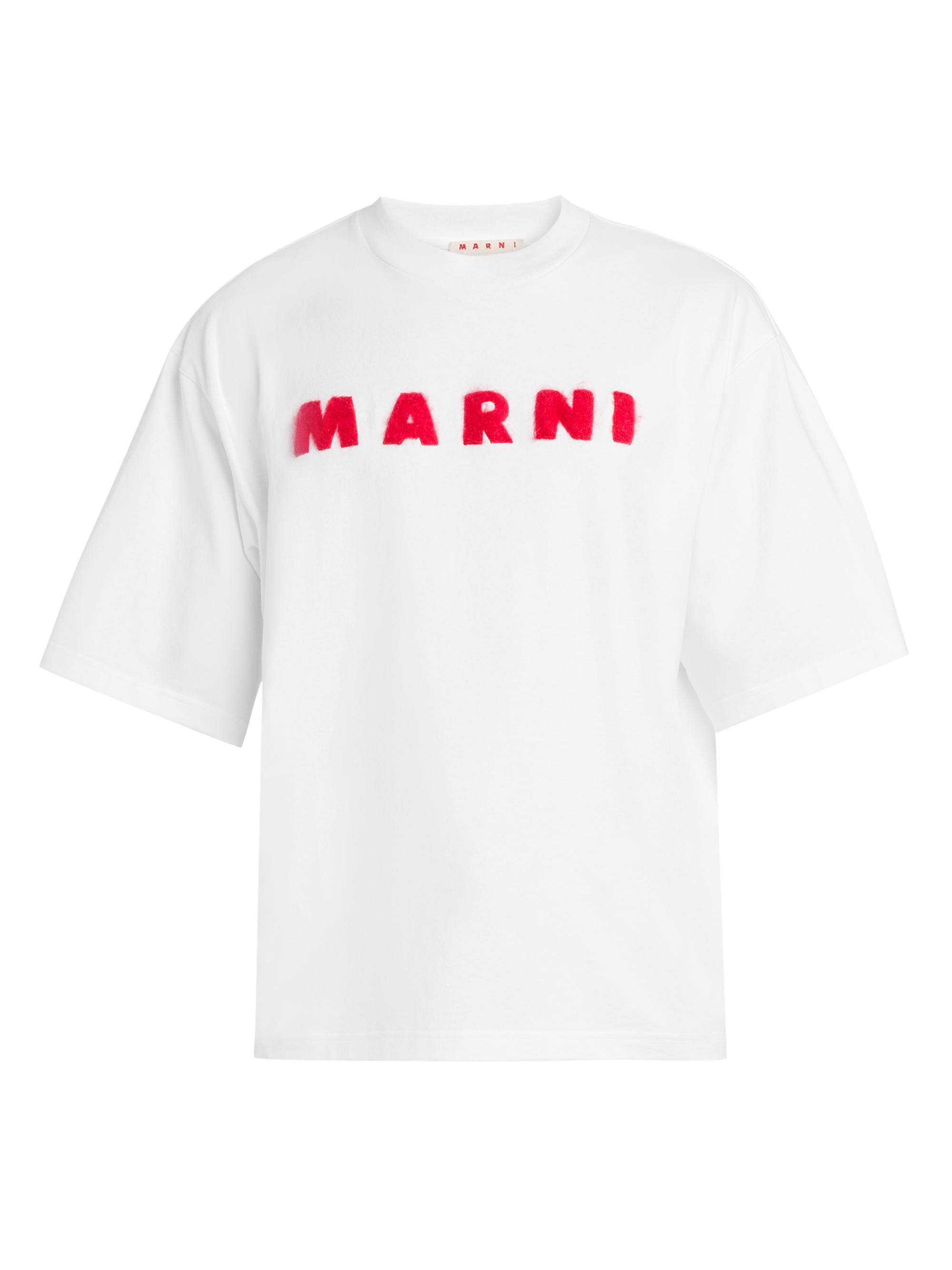 ぷうさん様　　MARNI ブランドロゴＴ White organic cotton T-shirt with logo | Marni