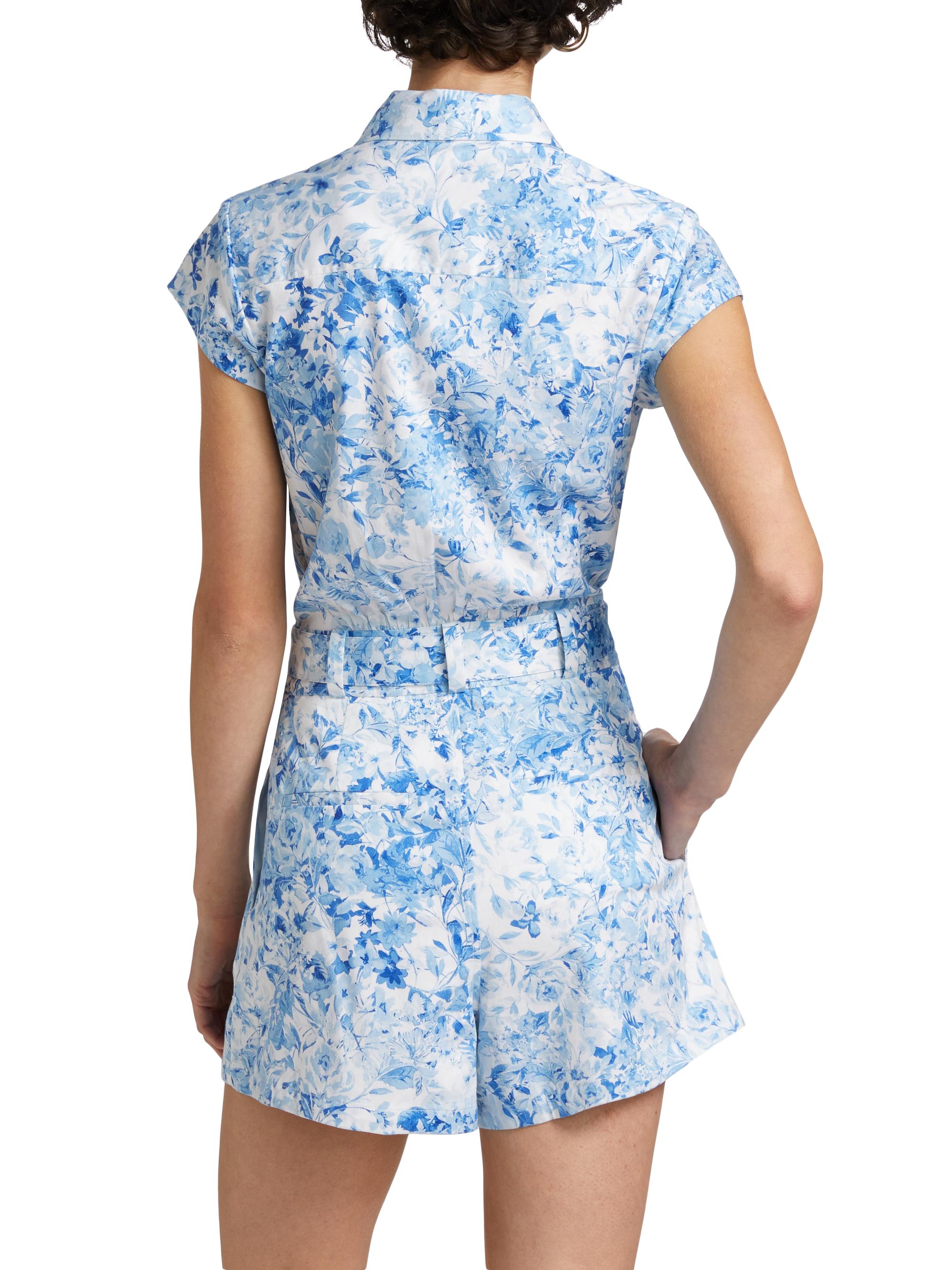 Morgan Floral Poplin Romper