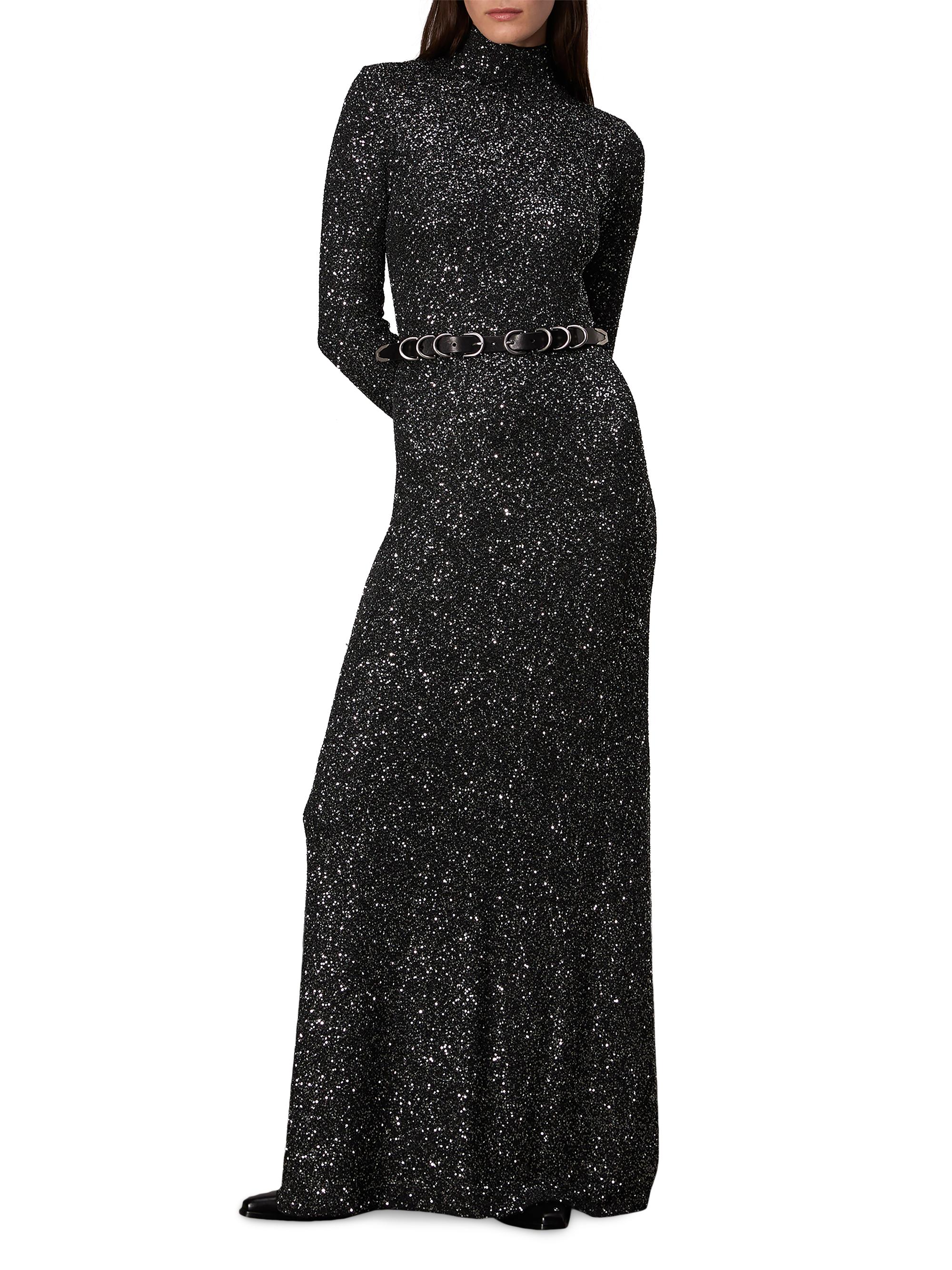Rag & Bone Danni Maxi Dress - Black - Small