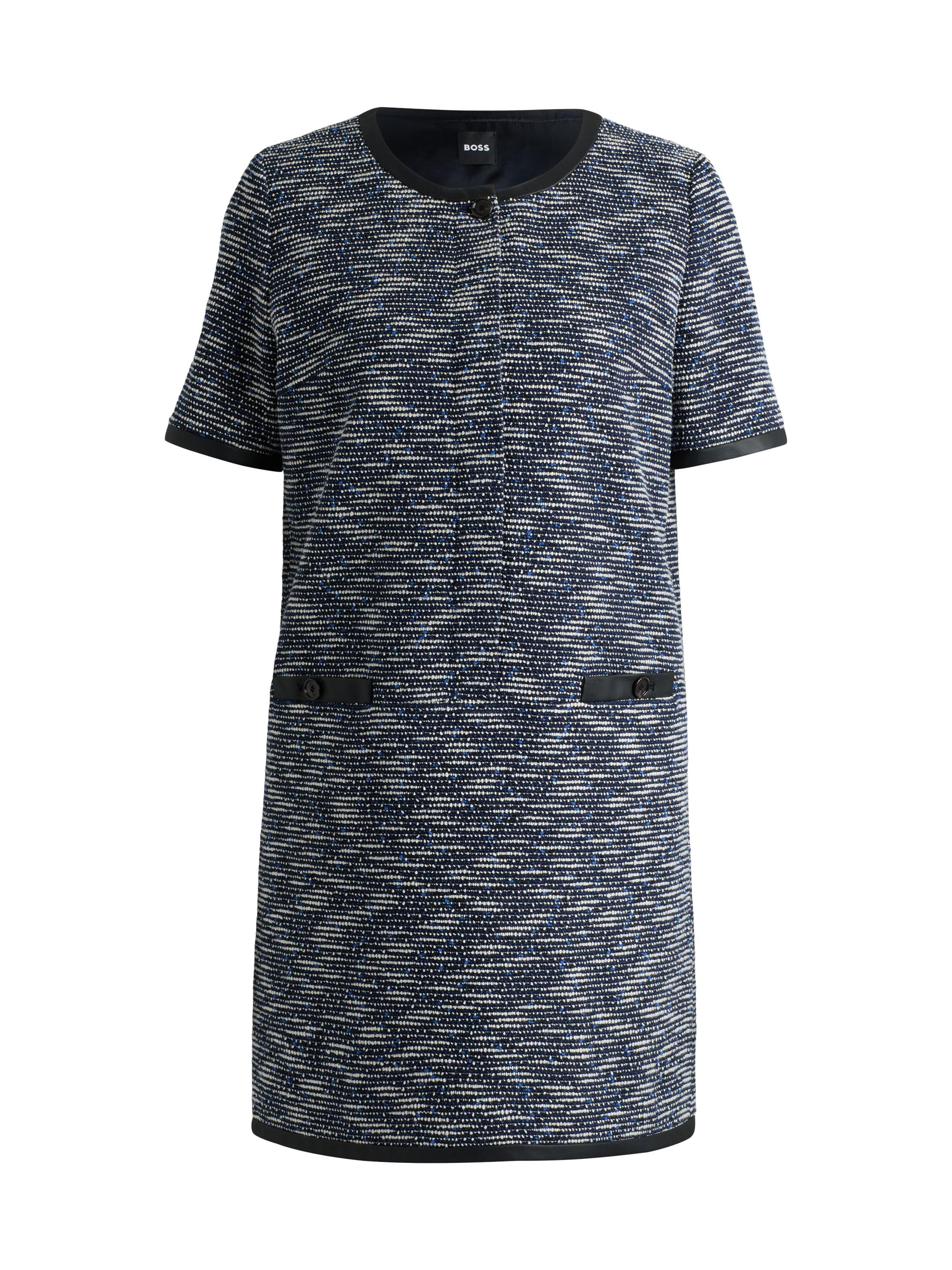 BOSS Women's Relaxed-Fit Dress in Tweed