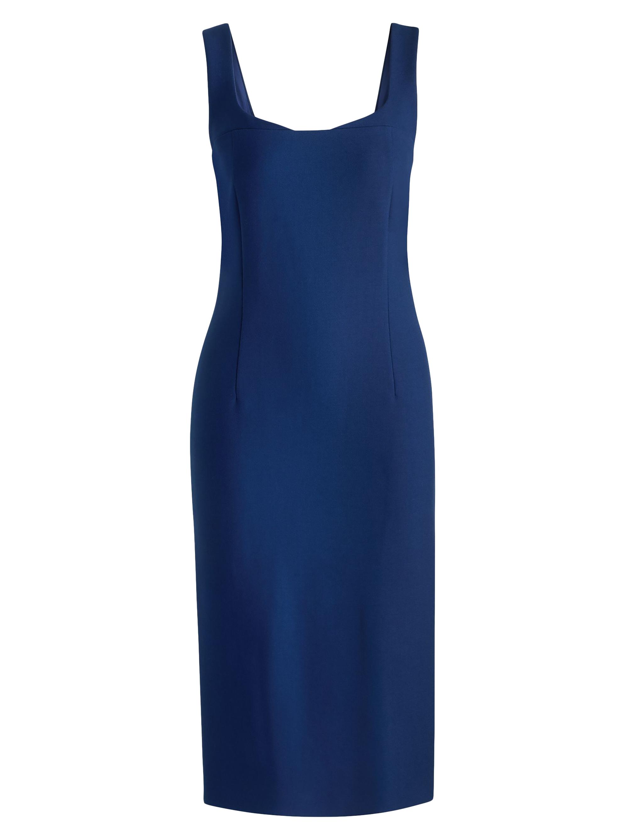 BOSS Women's Bodycon Midi Dress in Stretch Fabric - Light Blue