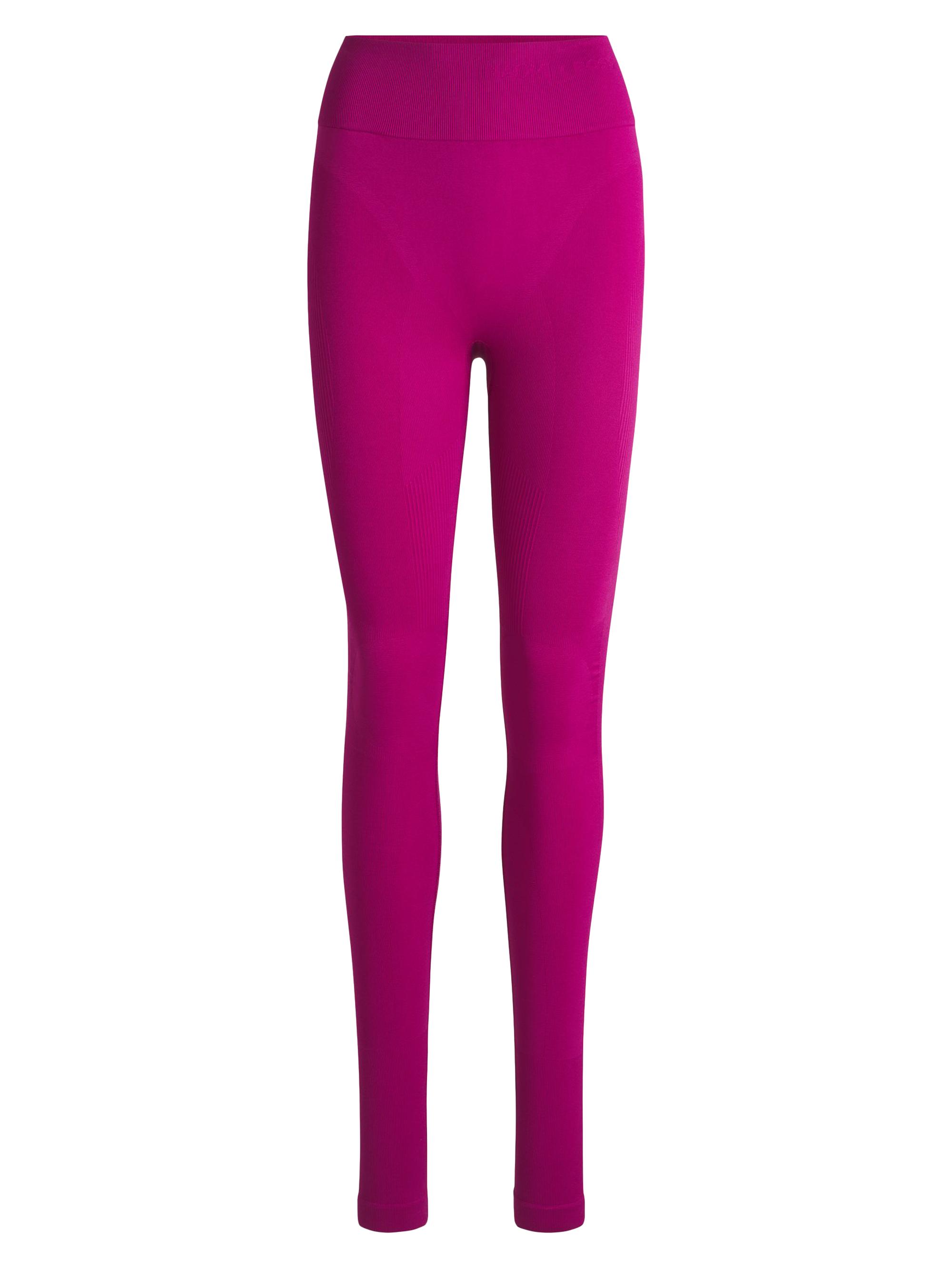 BOSS Women's Naomi x Boss Stretch-Jersey Leggings with Branded Waistband - Pink