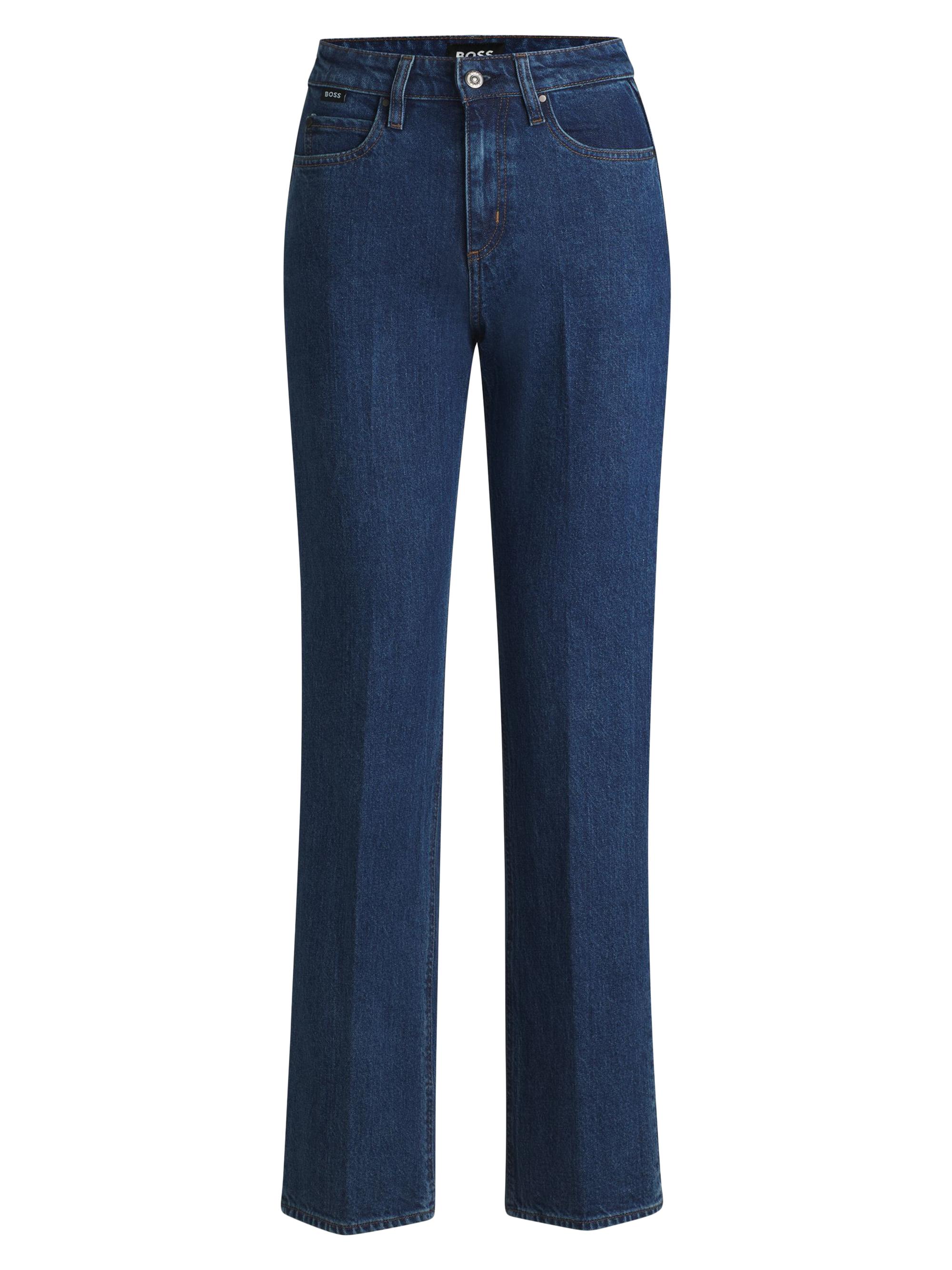 BOSS Women's Slim-Fit Jeans in Comfort-Stretch Denim - Blue