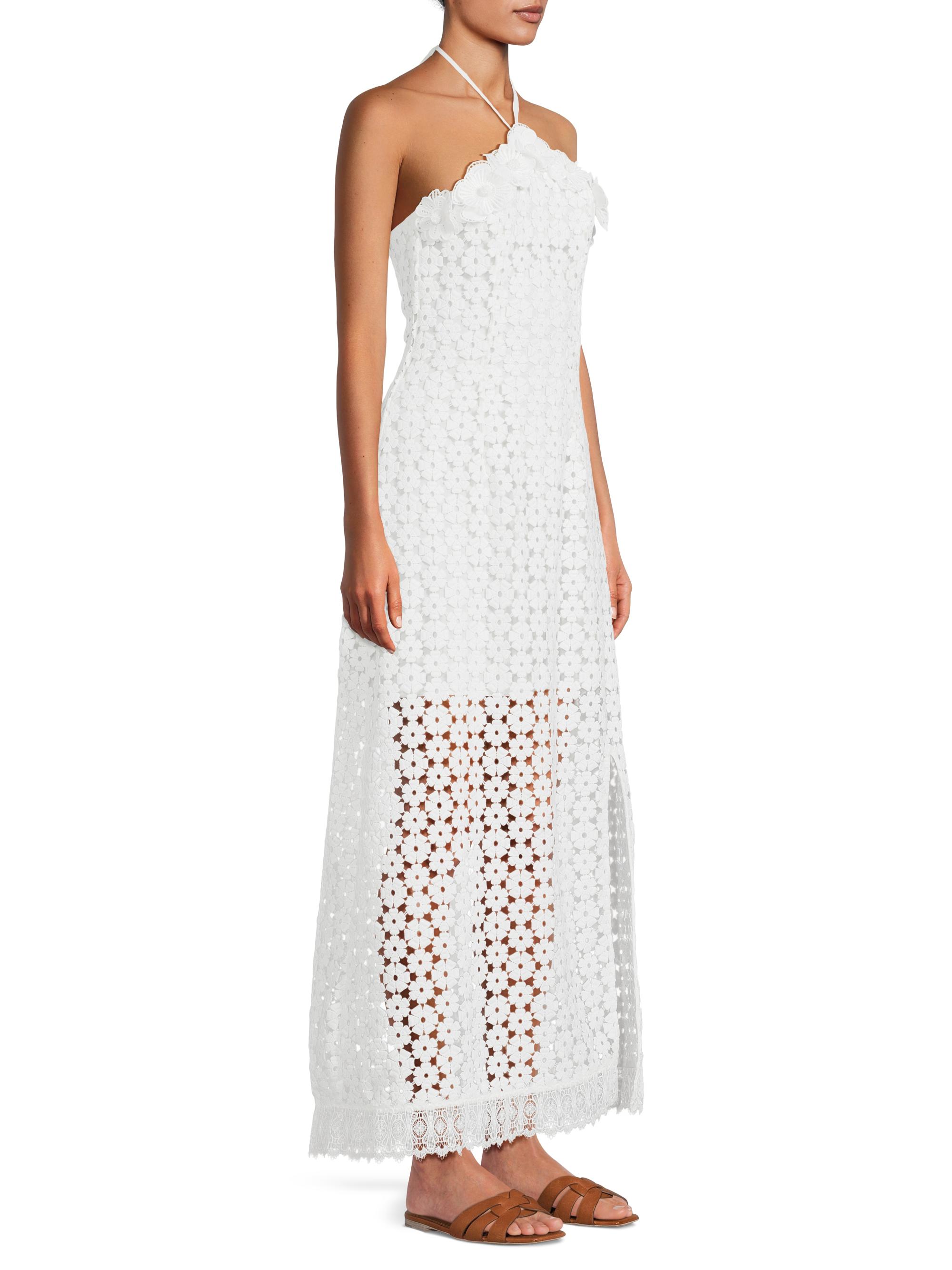 waimari stella embroidered dress Camila Dress White S main image 1