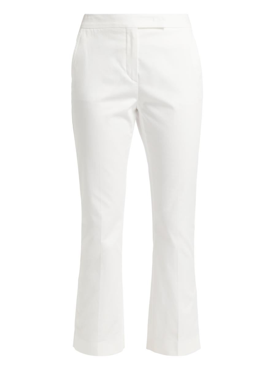 MAX MARA OKRA パンツ Max Mara Okra Stretch Cotton Pants | Saks Fifth Avenue