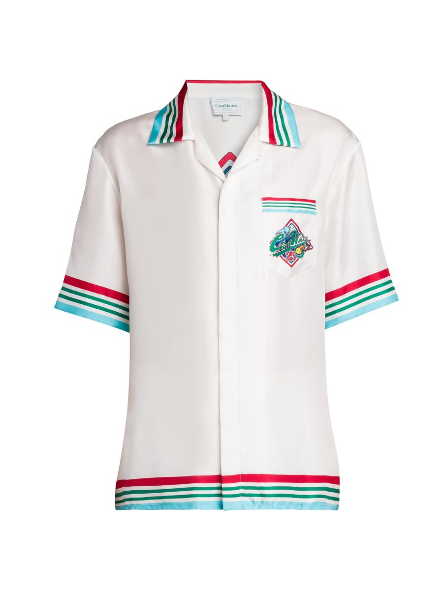 Tシャツ・カットソー Casablanca FW25 'Cuban Collar' shirt (MPF25SH00307 CASAWAY) 0400022374308?wid=900