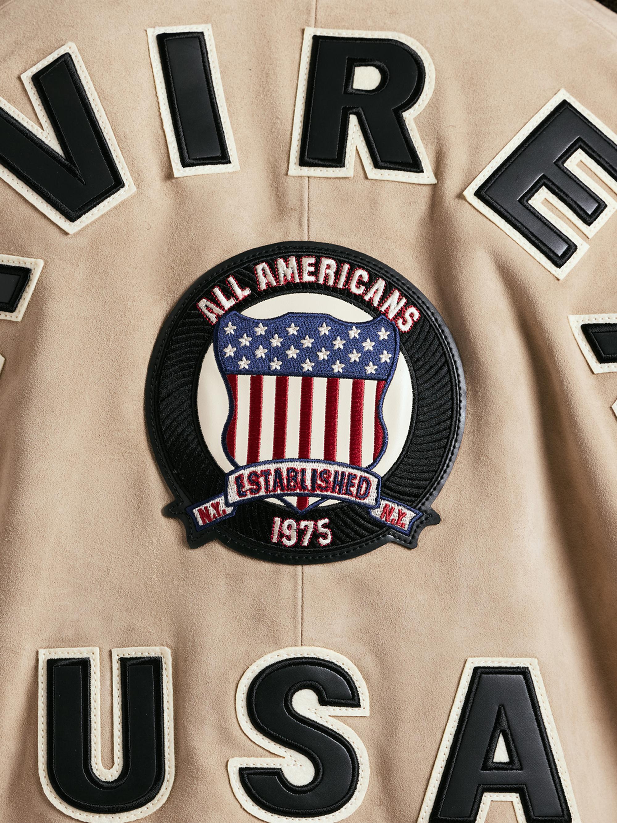Avirex Icon Suede Bomber Jacket | Saks Fifth Avenue