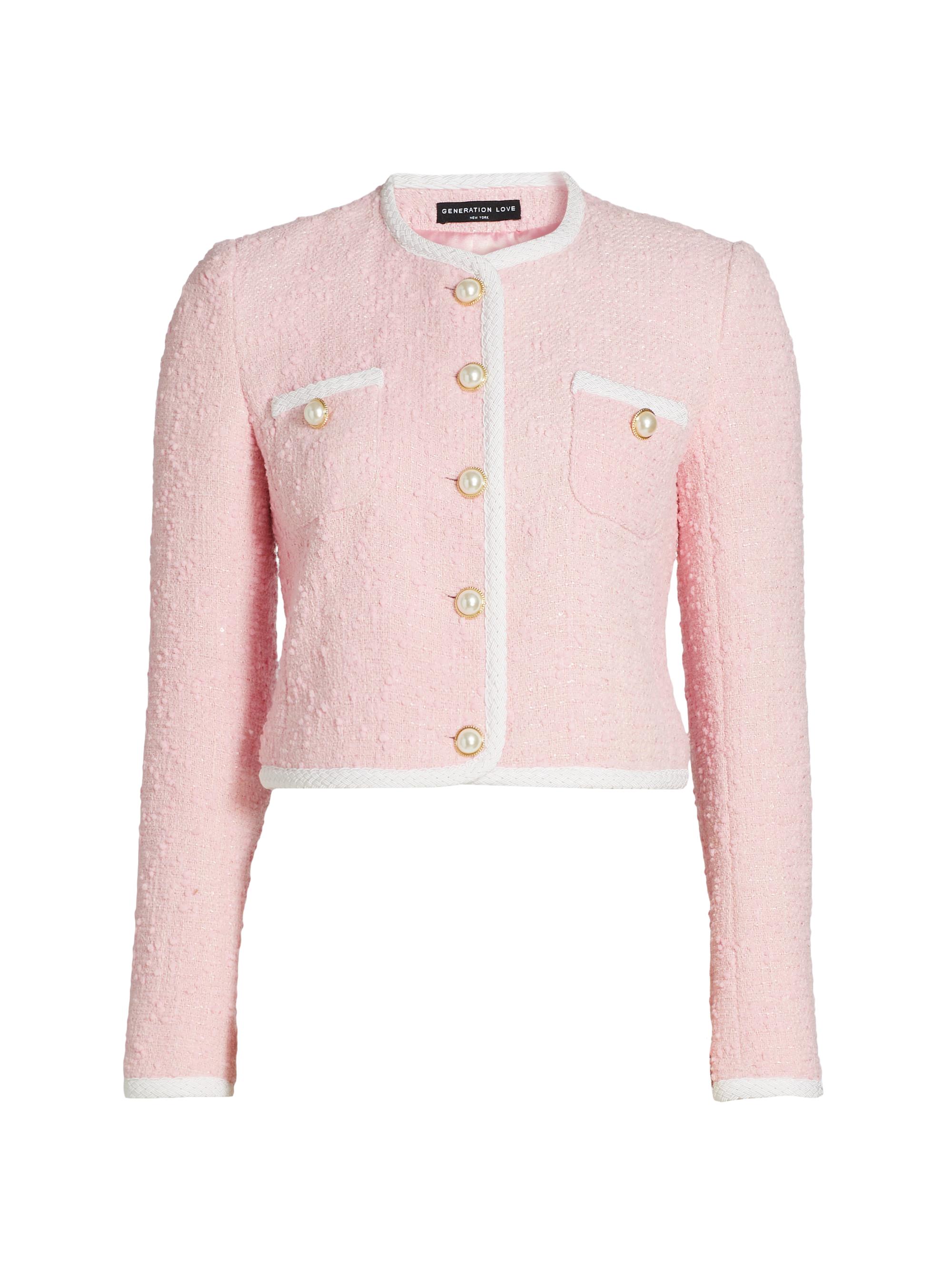 Generation Love Amber Tailored Tweed Jacket | Saks Fifth Avenue