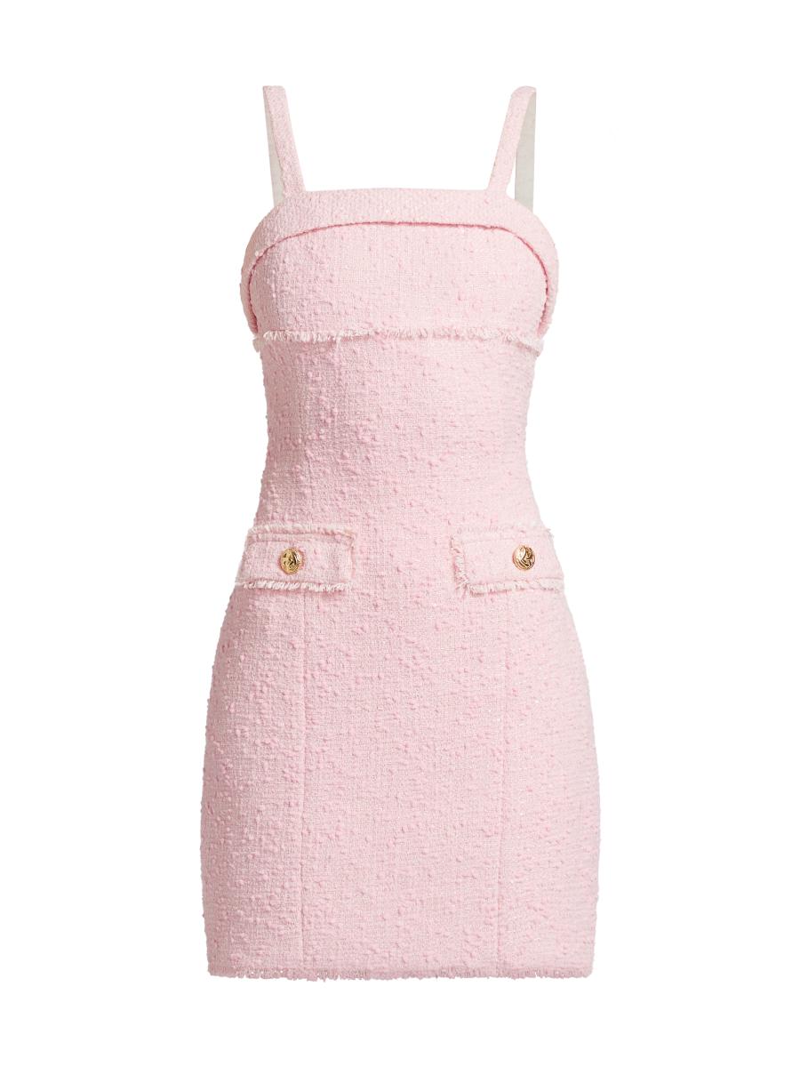 Generation Love Women's Bonnie Sequined Tweed Minidress In Pink