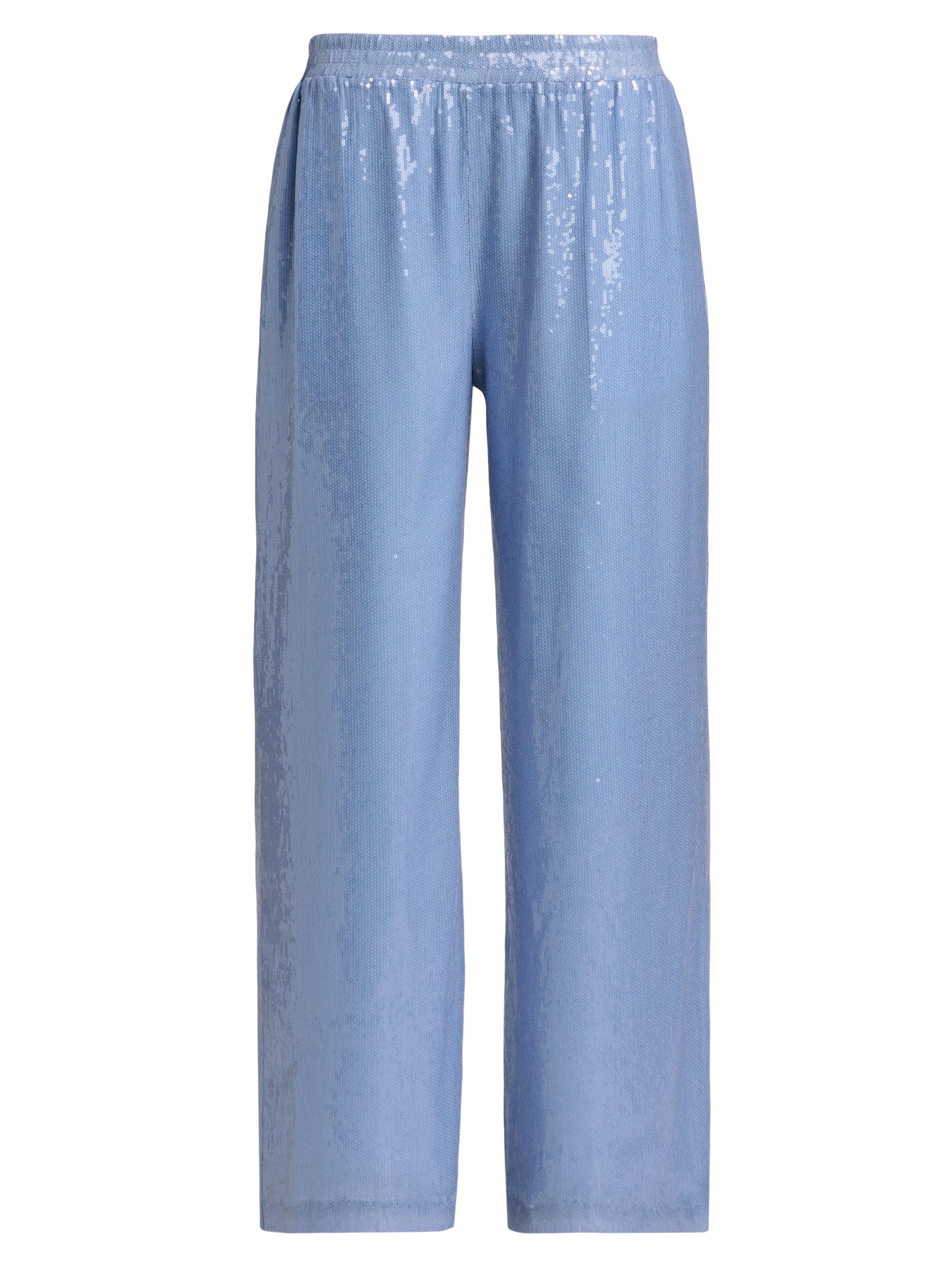 Generation Love Women's Talia Sequined Wide-Leg Pants - Opal
