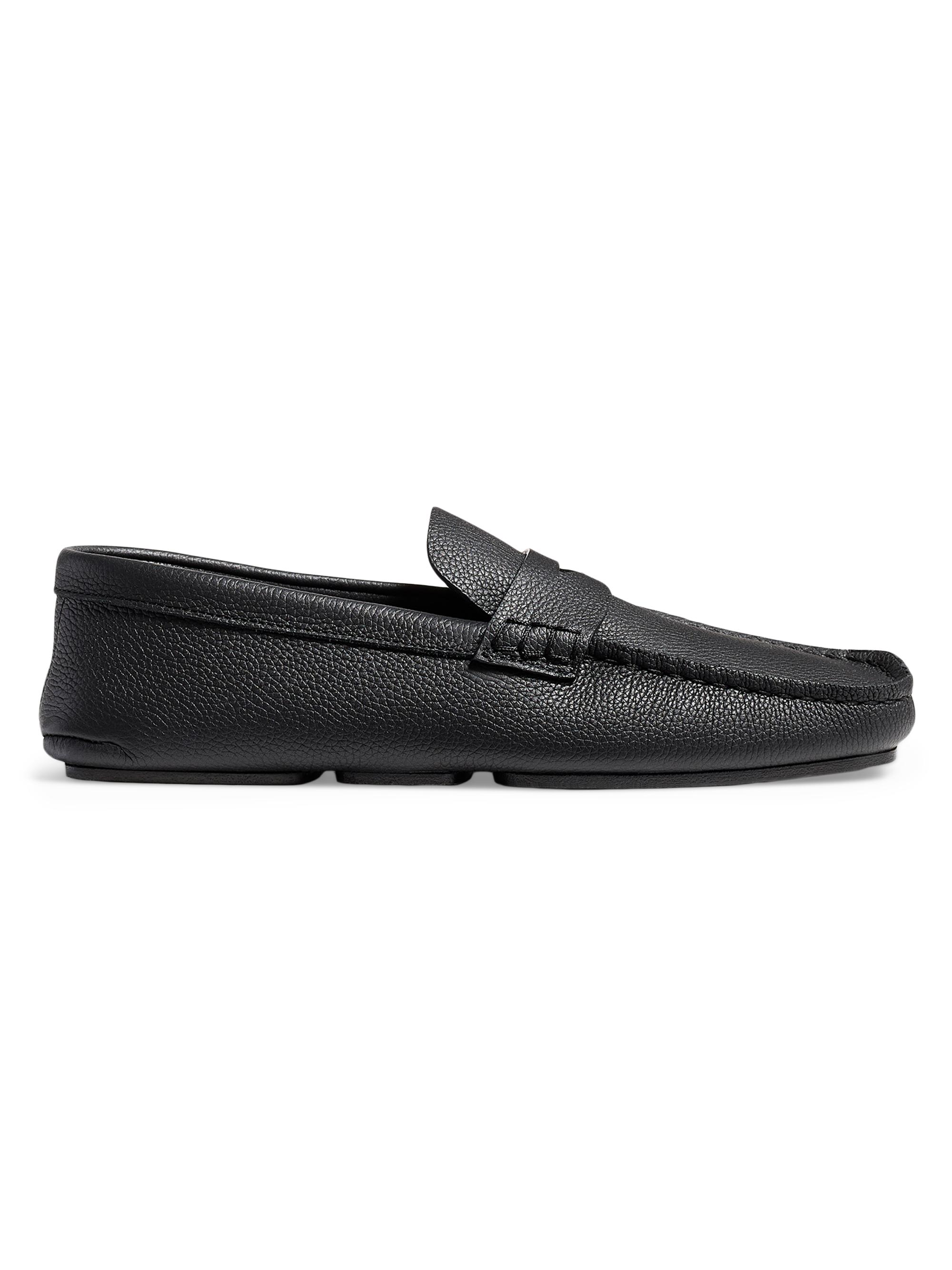 Khaite Women's Billy Leather Penny Loafer - Black