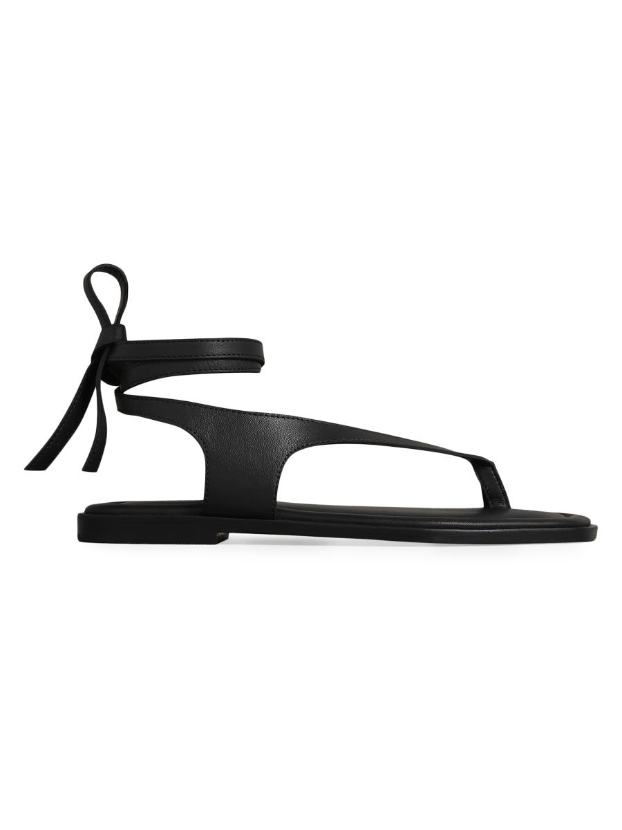 シューズ・サンダルその他 A.EMERY The Heidi Sandals snake-effect in leather A.EMERY Heidi snake-effect leather sandals | NET-A-PORTER
