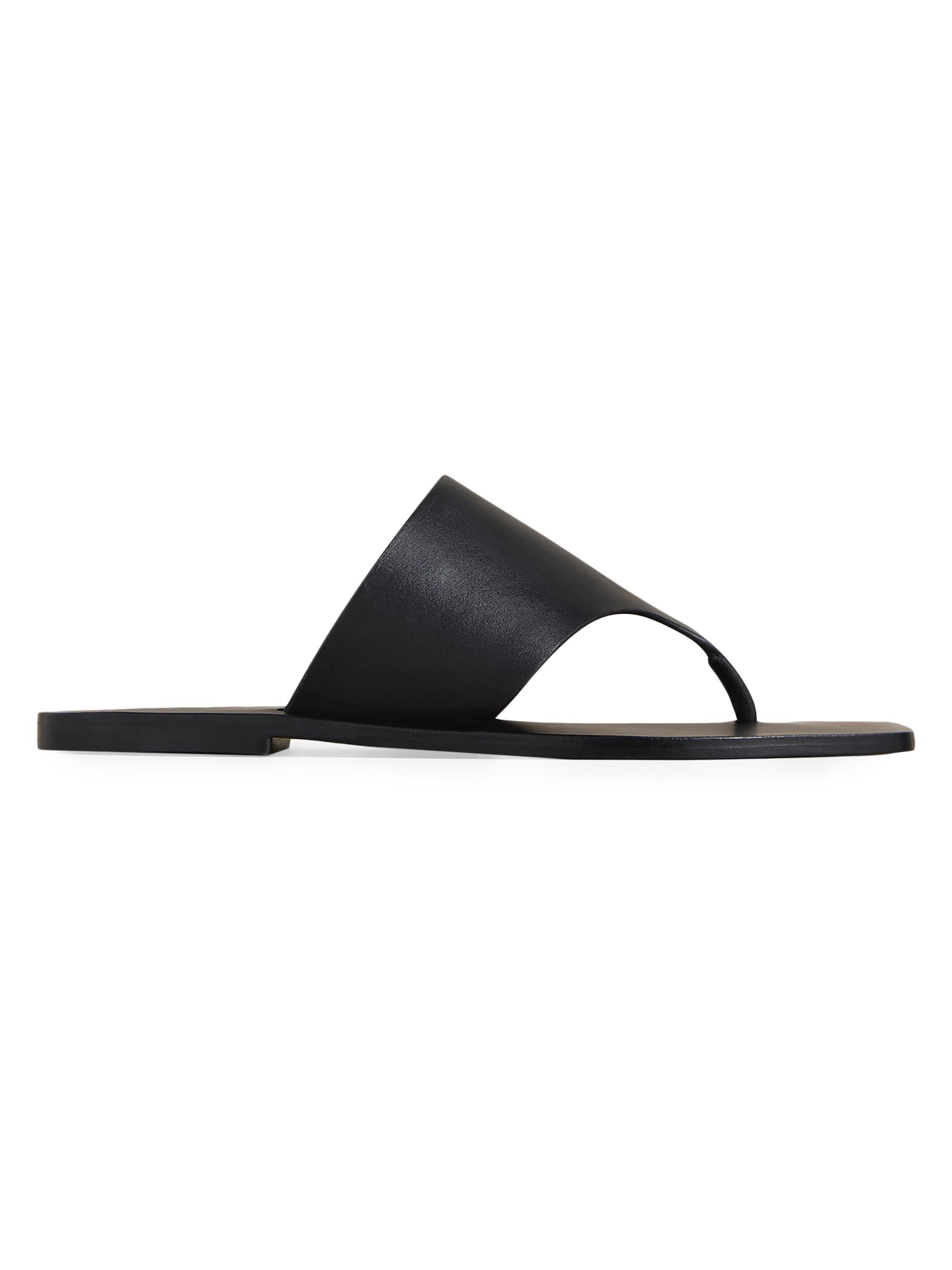 A.Emery Women's Paton Leather Sandals - Black
