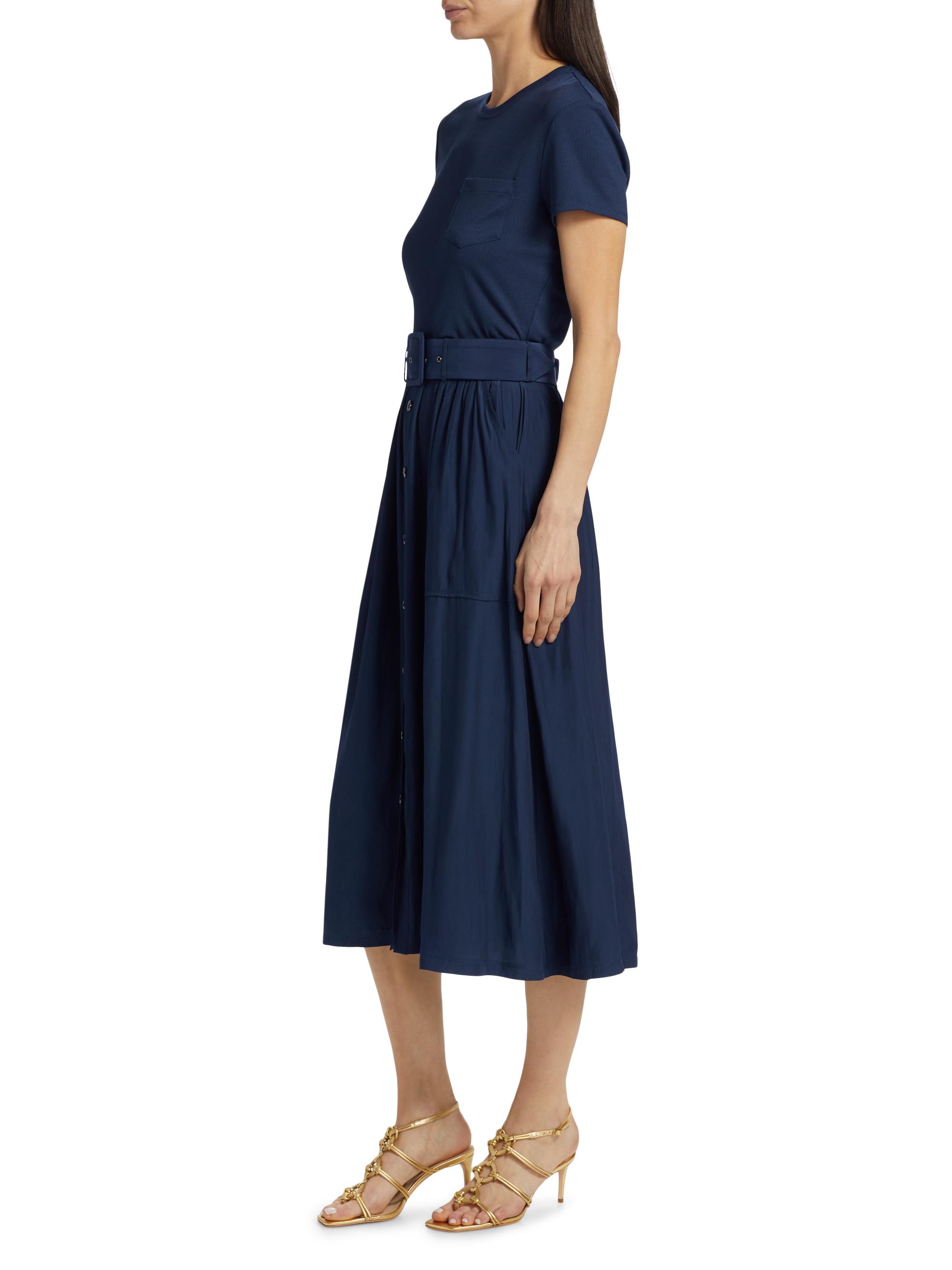 Ramy Brook Sylvie Belted Midi-Dress | Saks Fifth Avenue