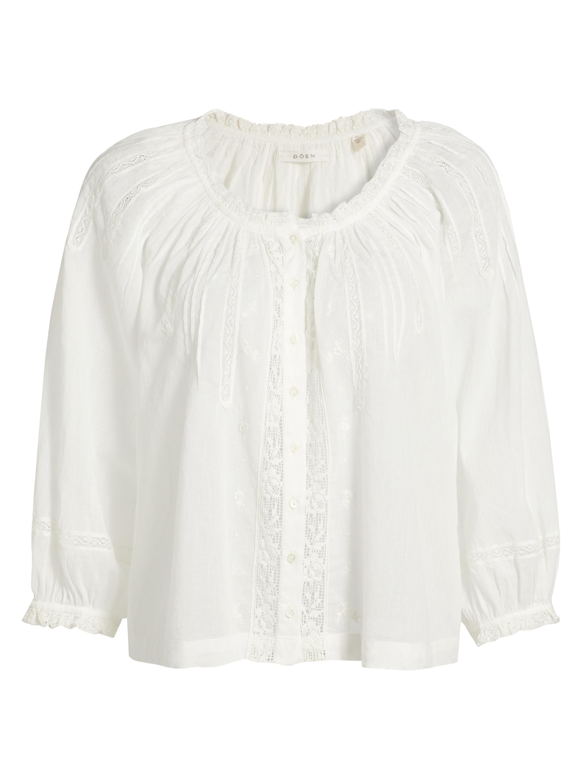 DÔEN Idella Lace Top | Saks Fifth Avenue