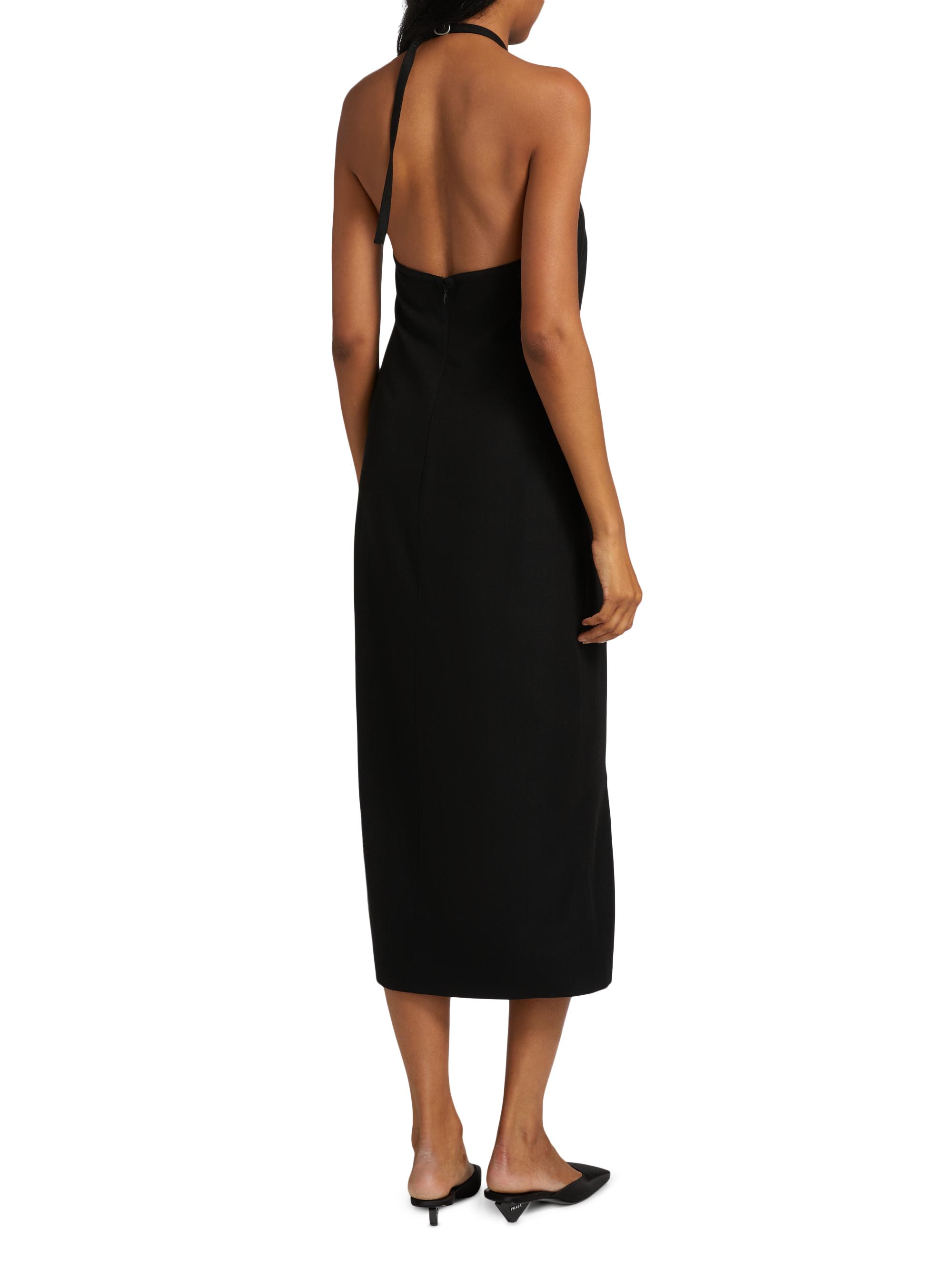 Vince Apron Halter Sleeveless Midi-Dress | Saks Fifth Avenue