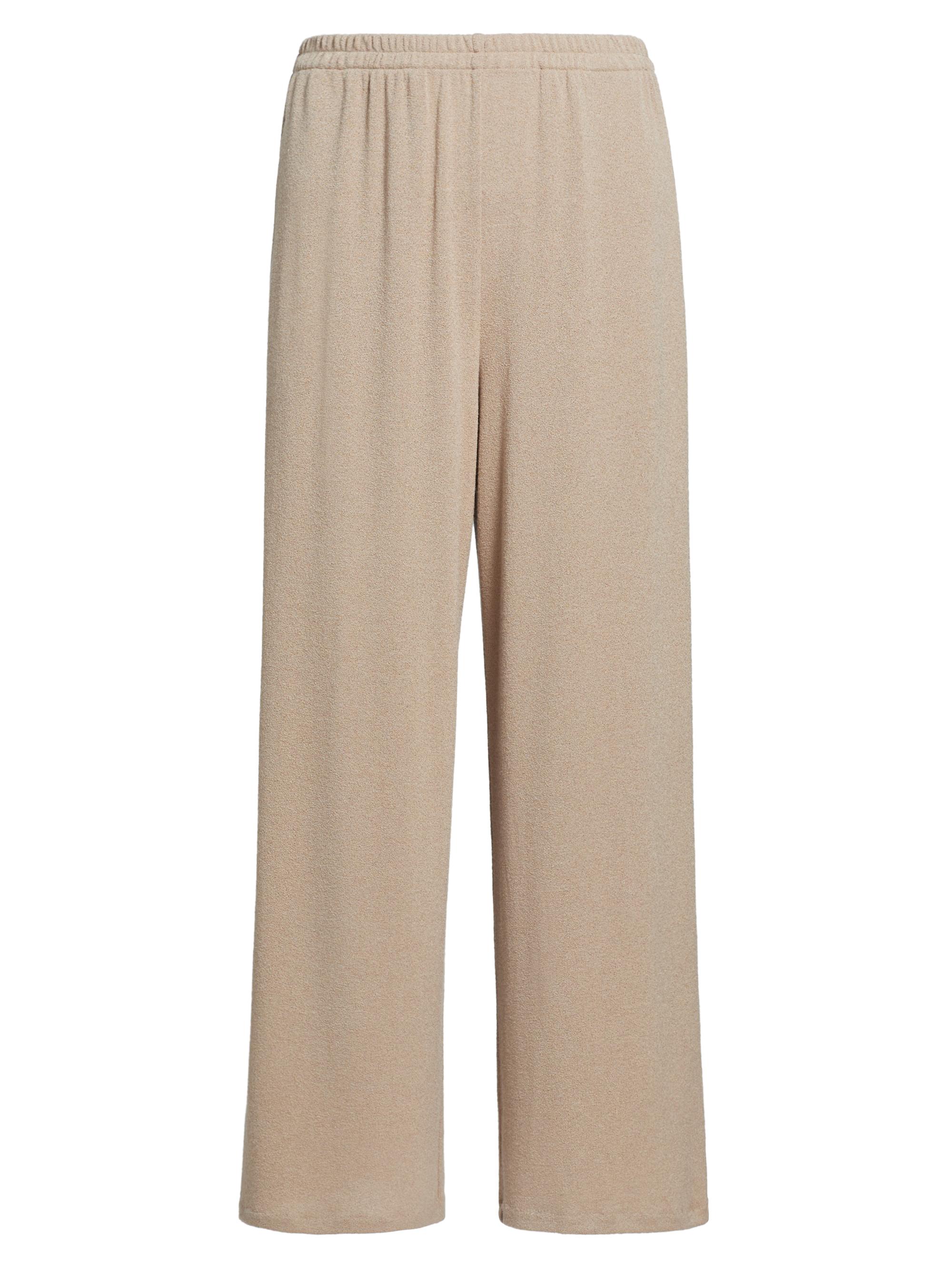 Vince Women's Crop Wide-Leg Lounge Pants - Smokey Quartz