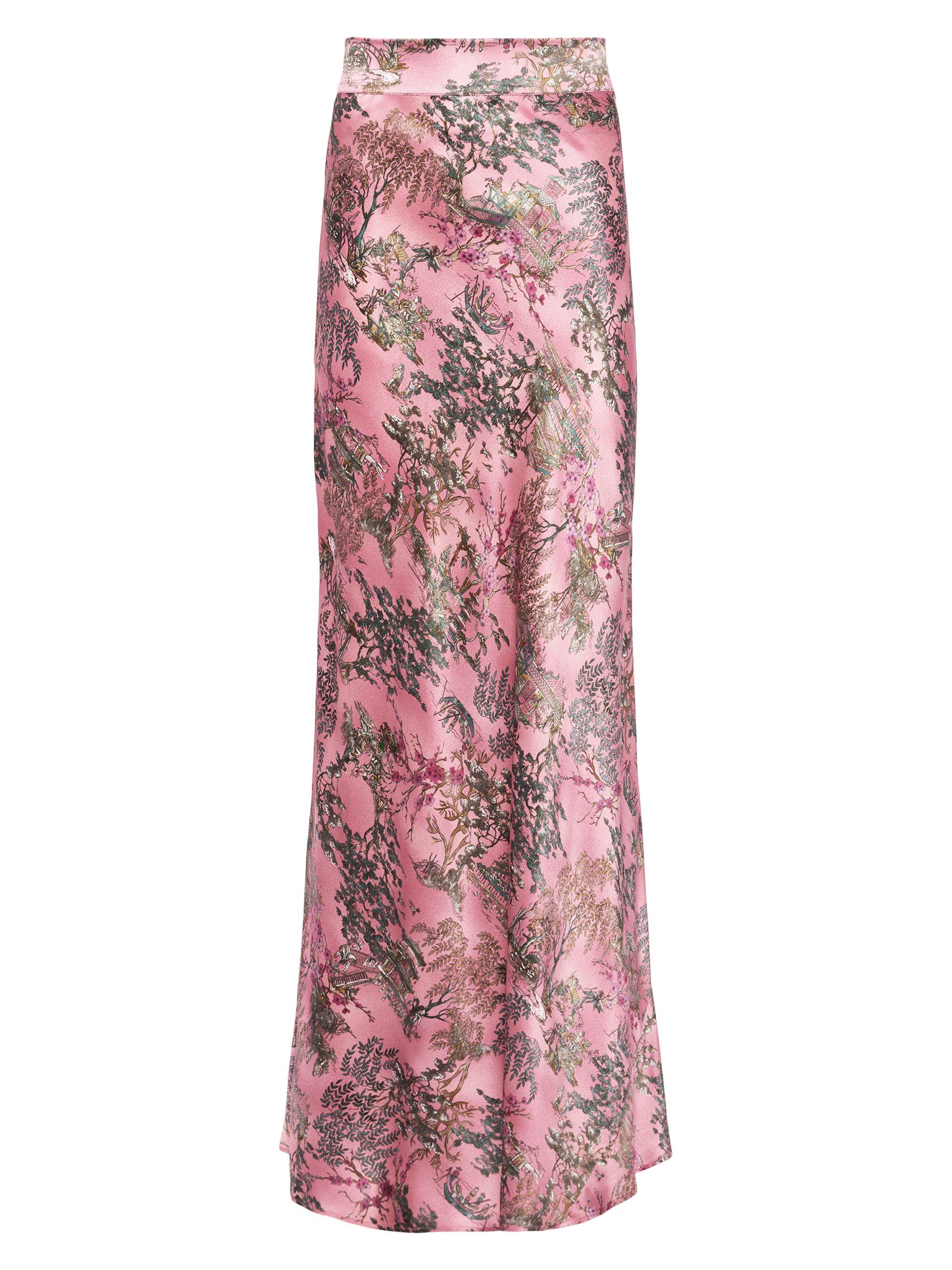 新品【L'Appartement】ARKITAIP MAXI SKIRT KIRUNDO Women's 2025 Fall High Waist Boho Floral Maxi Skirt