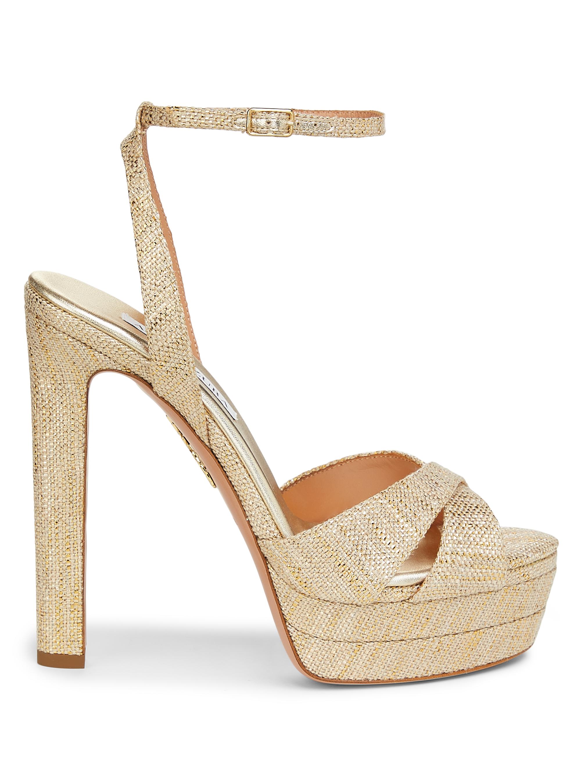 suzzu197664 Twist Sandal 75 BROWN Aquazzura@ Official