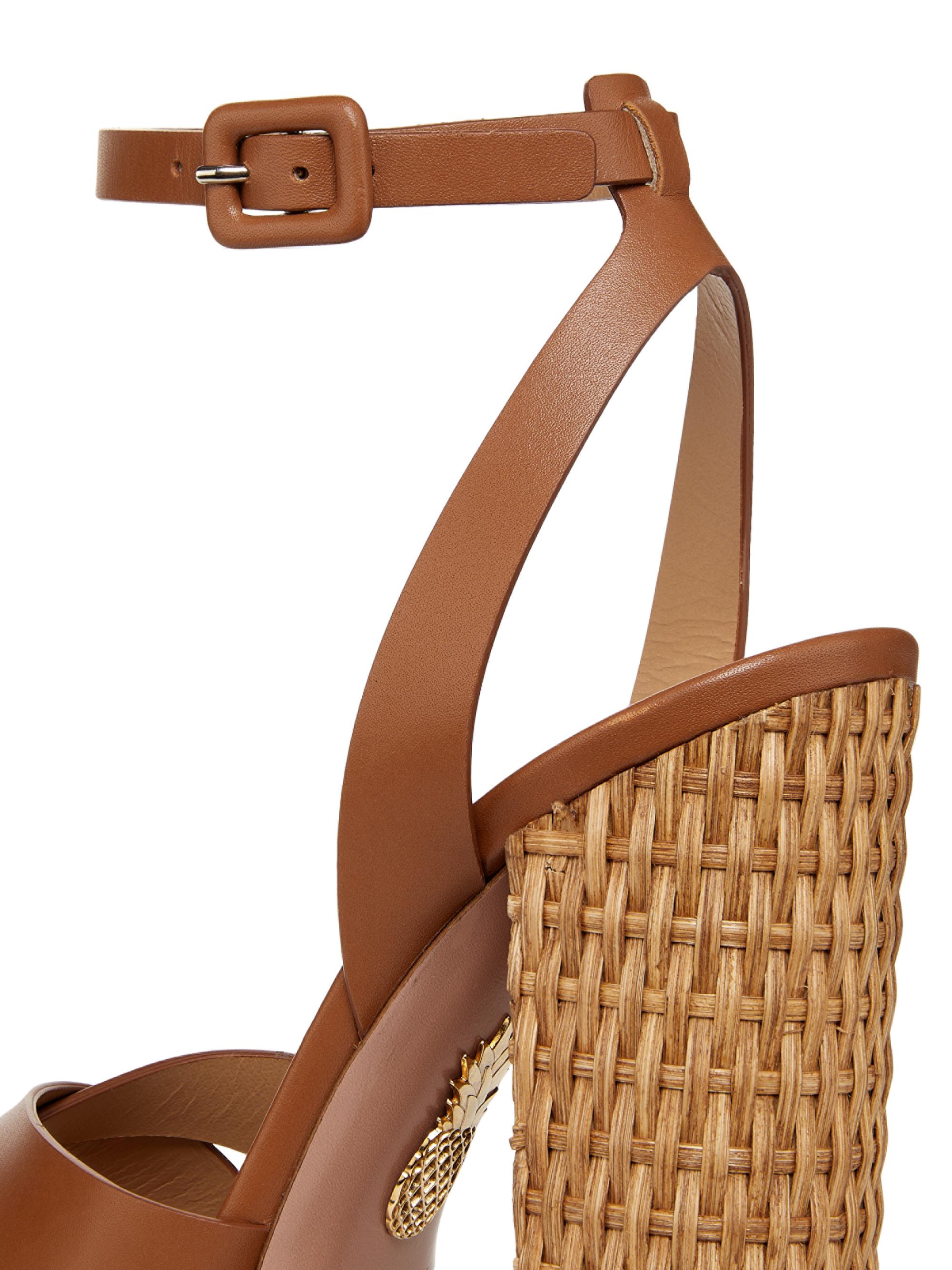 Aquazzura Sunseeker Plateau 140MM Sandals | Saks Fifth Avenue