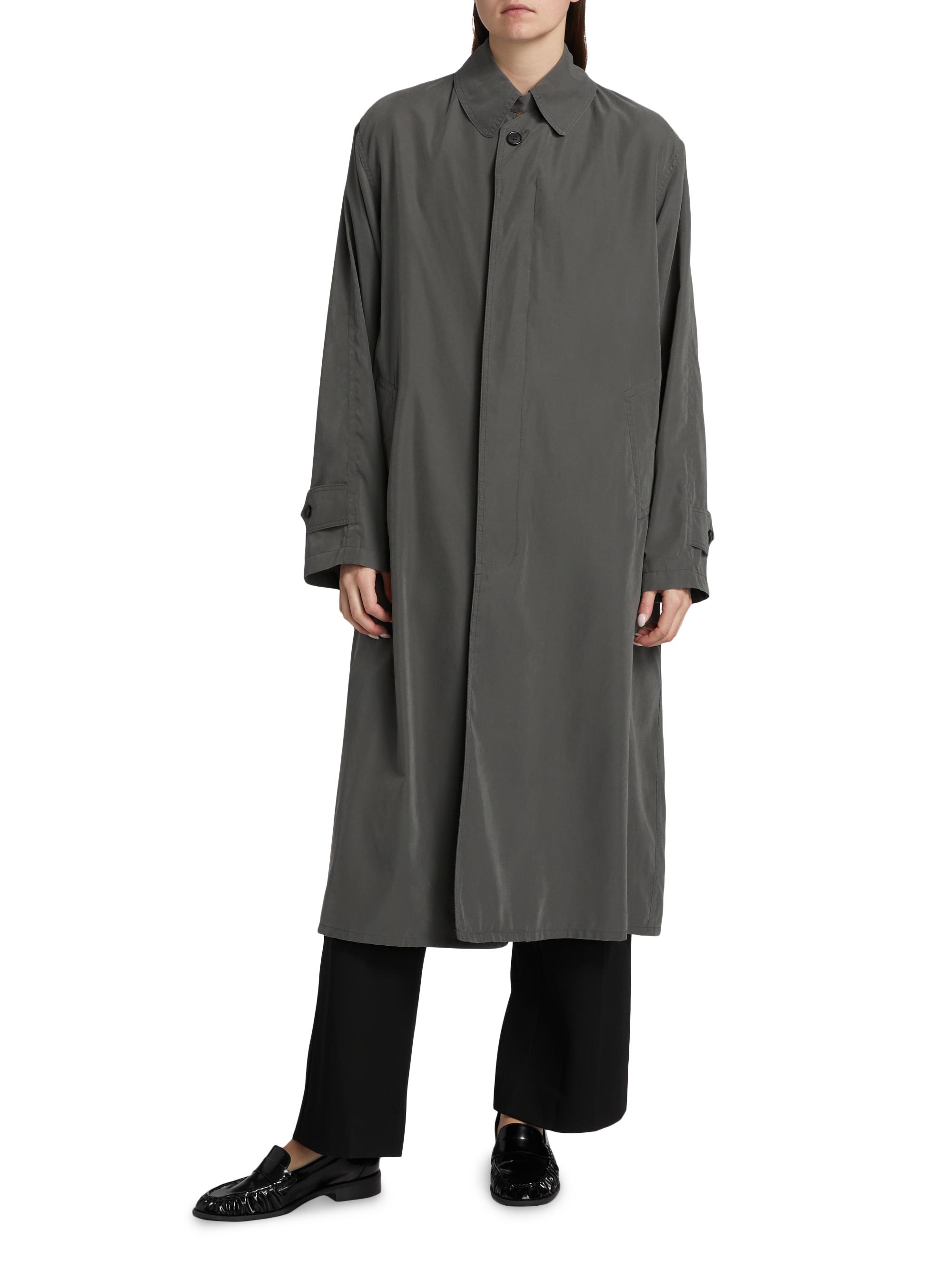 Maison Margiela Concealed Placket Trench Coat | Saks Fifth Avenue