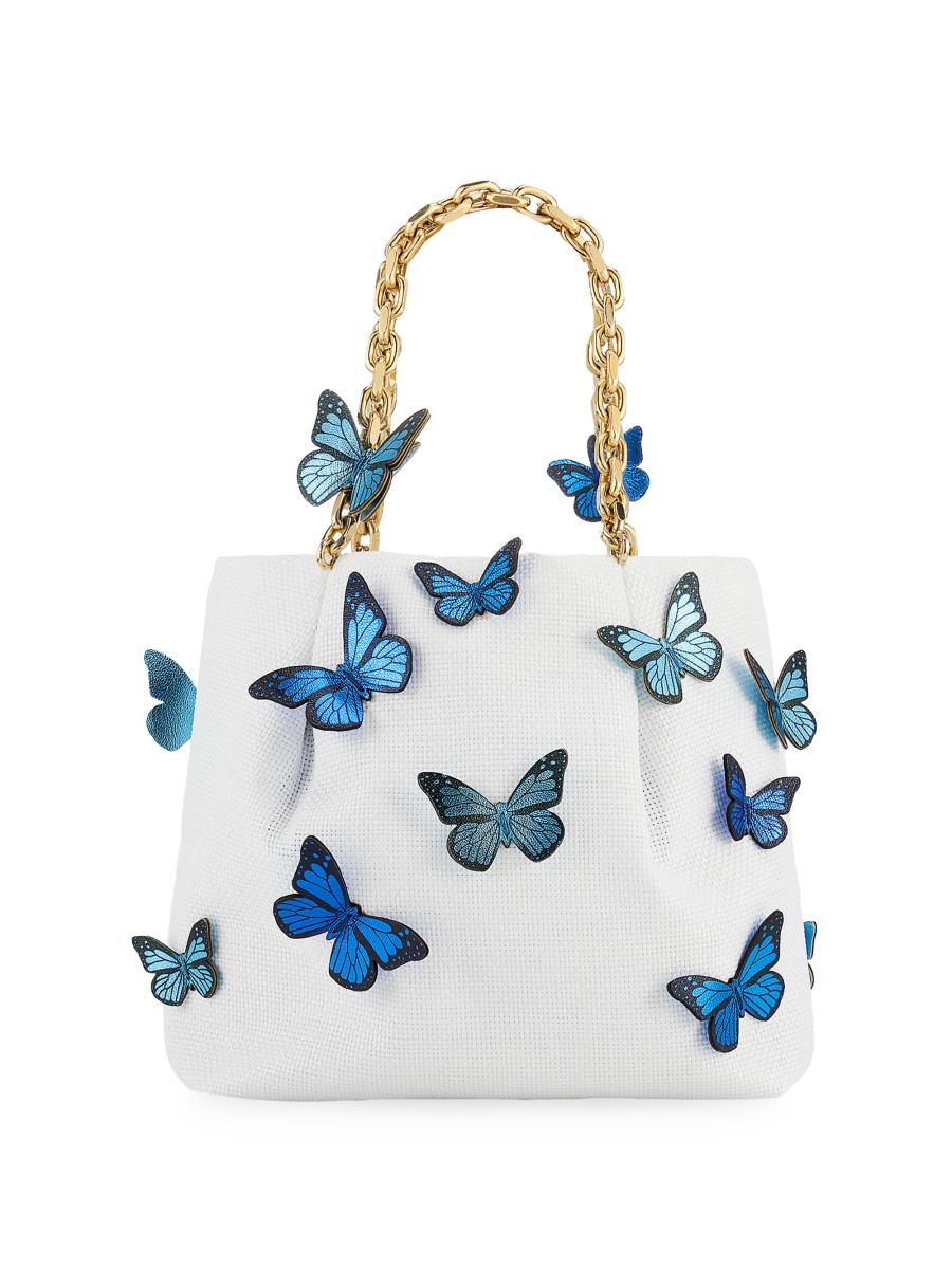 azuazuページ ⑳ Aquazzura Mini Papillon Butterfly Tote Bag | Saks Fifth Avenue