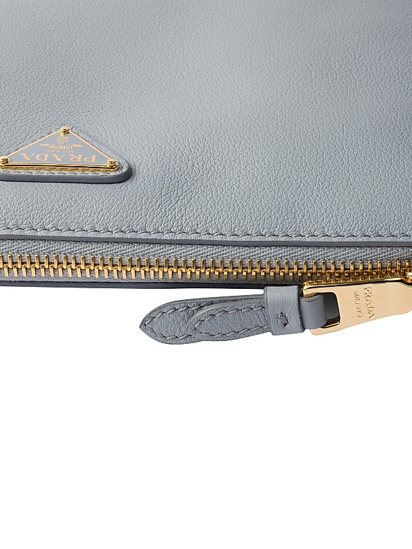 Shop Prada Leather Pouch | Saks Fifth Avenue Shop Prada Leather Pouch | Saks Fifth Avenue