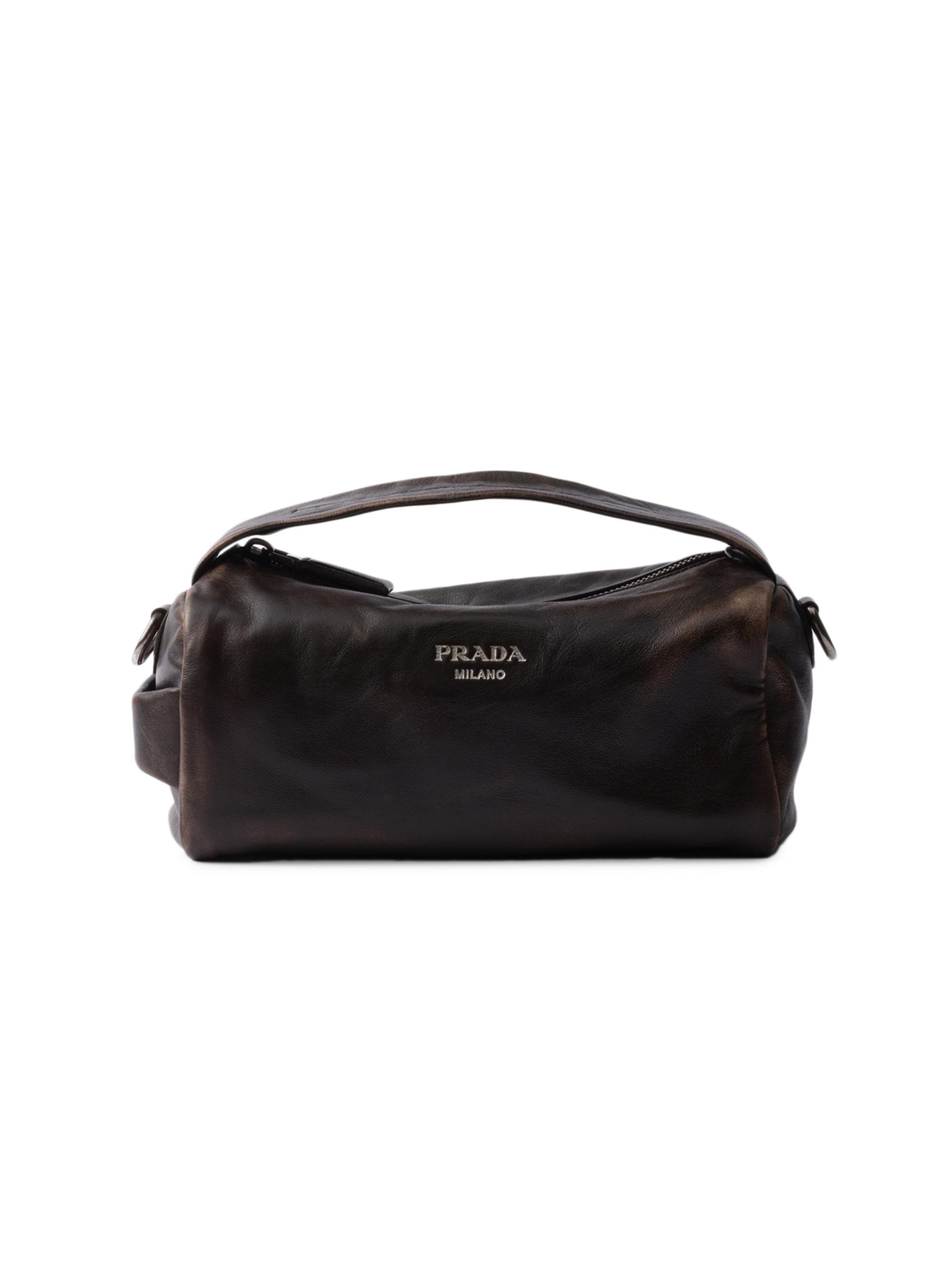 Prada Nappa Leather Shoulder Bag | Saks Fifth Avenue