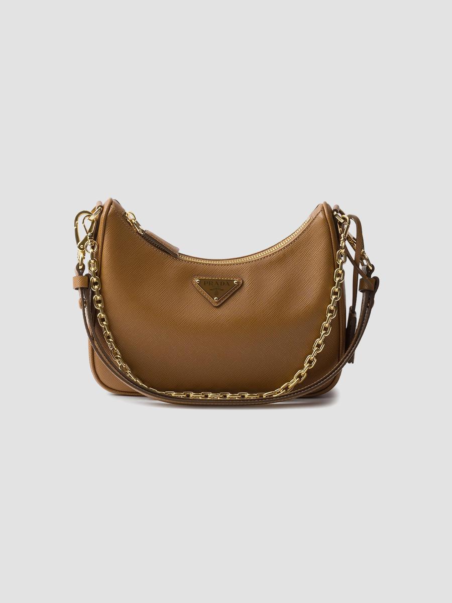 Prada Re-Edition Saffiano Leather Shoulder Bag | Saks Fifth Avenue