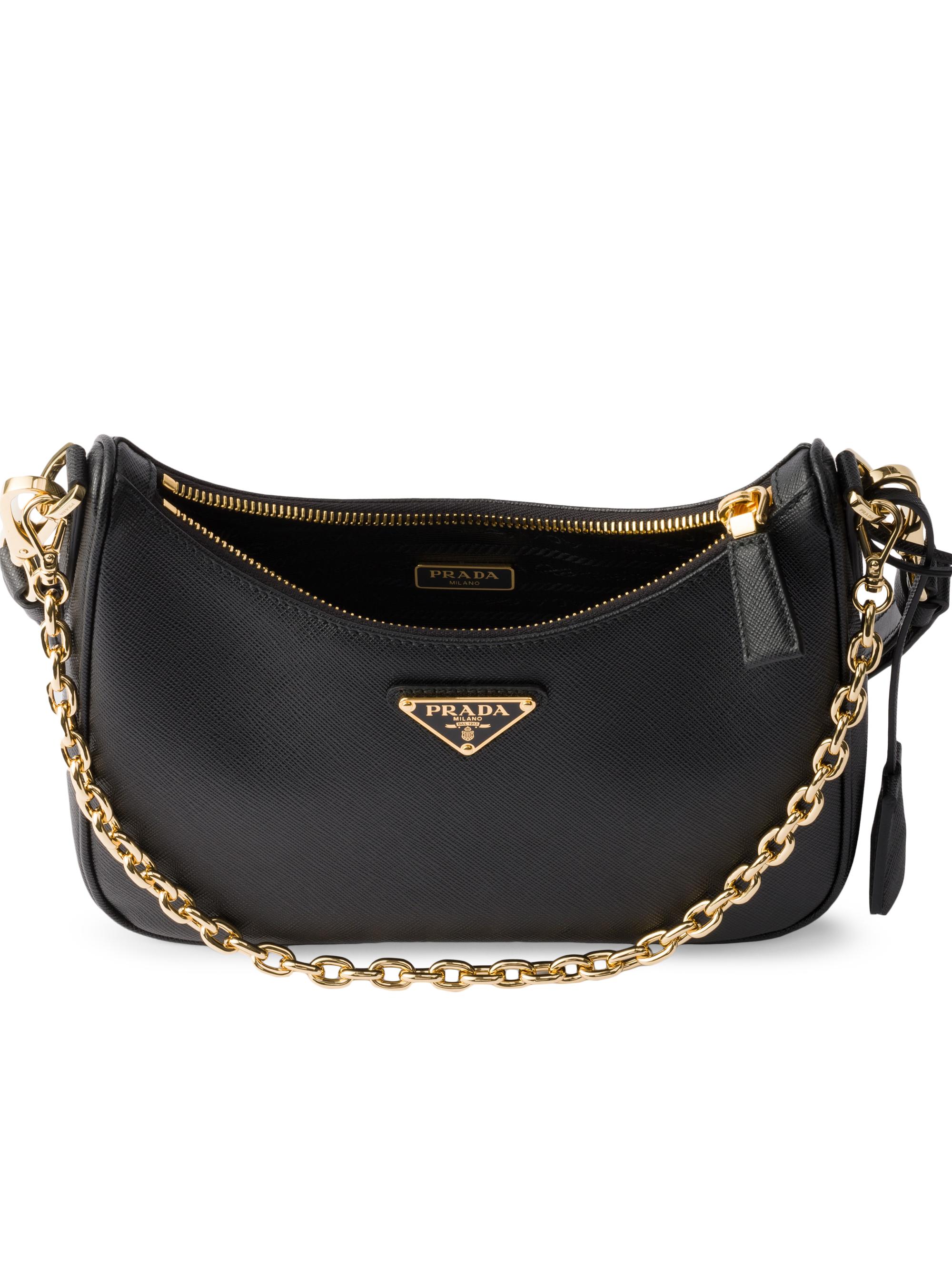 Prada Re-Edition Saffiano Leather Shoulder Bag | Saks Fifth Avenue