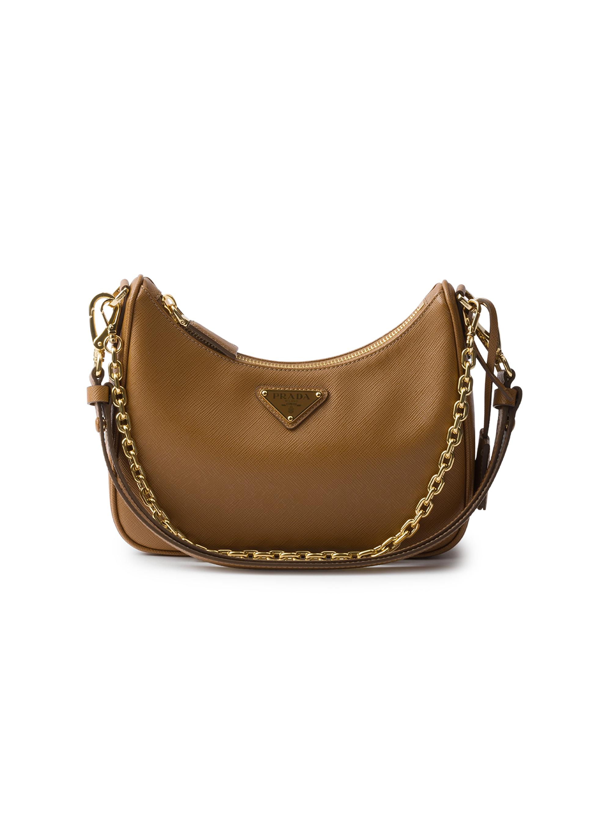 PRADA ヴィンテージ加工 レザーバッグ プラダ“ヴィンテージ加工レザー”のメンズバッグ、ベルト付きトート