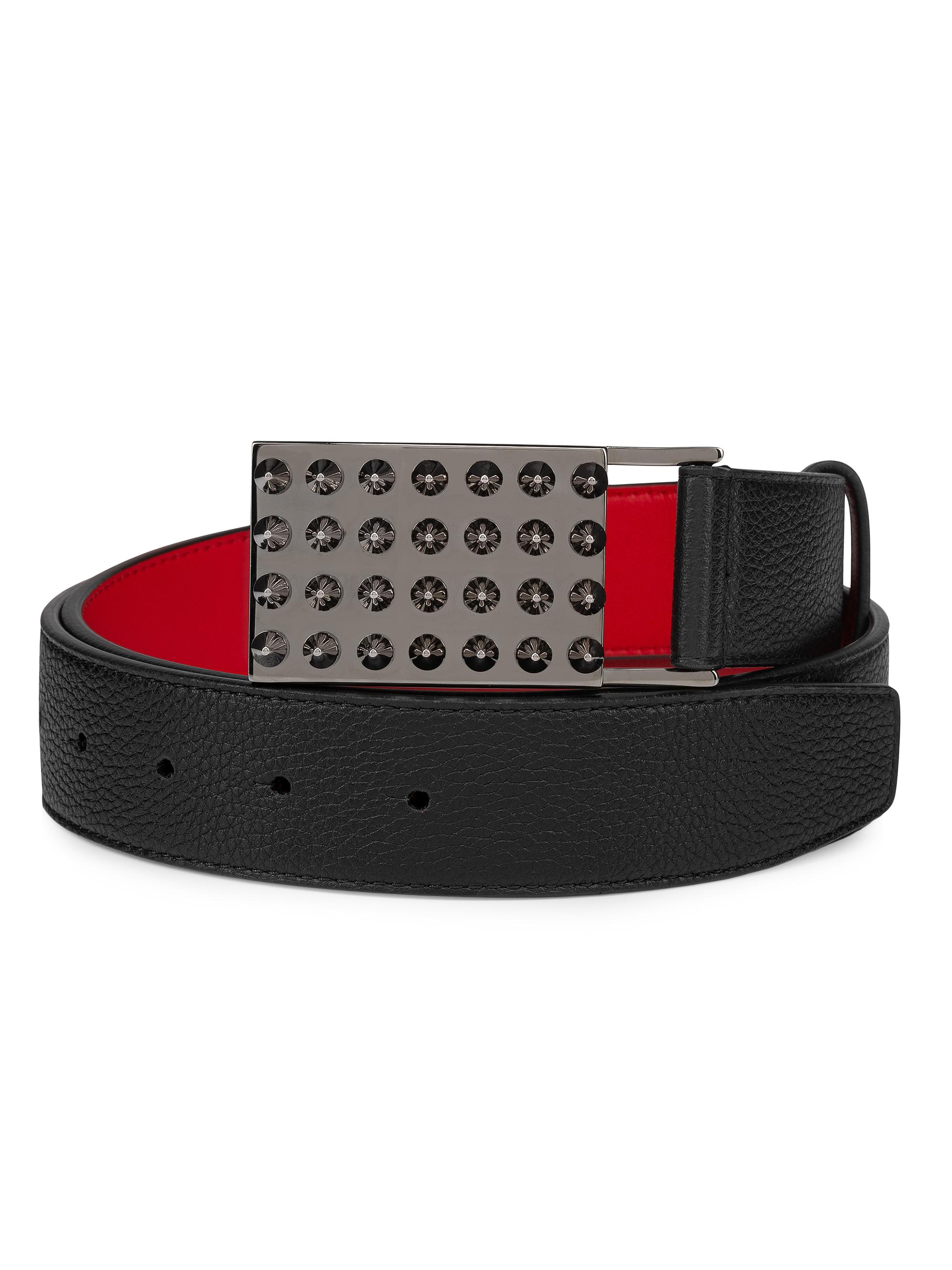 Christian Louboutin Logo Belt | Saks Fifth Avenue