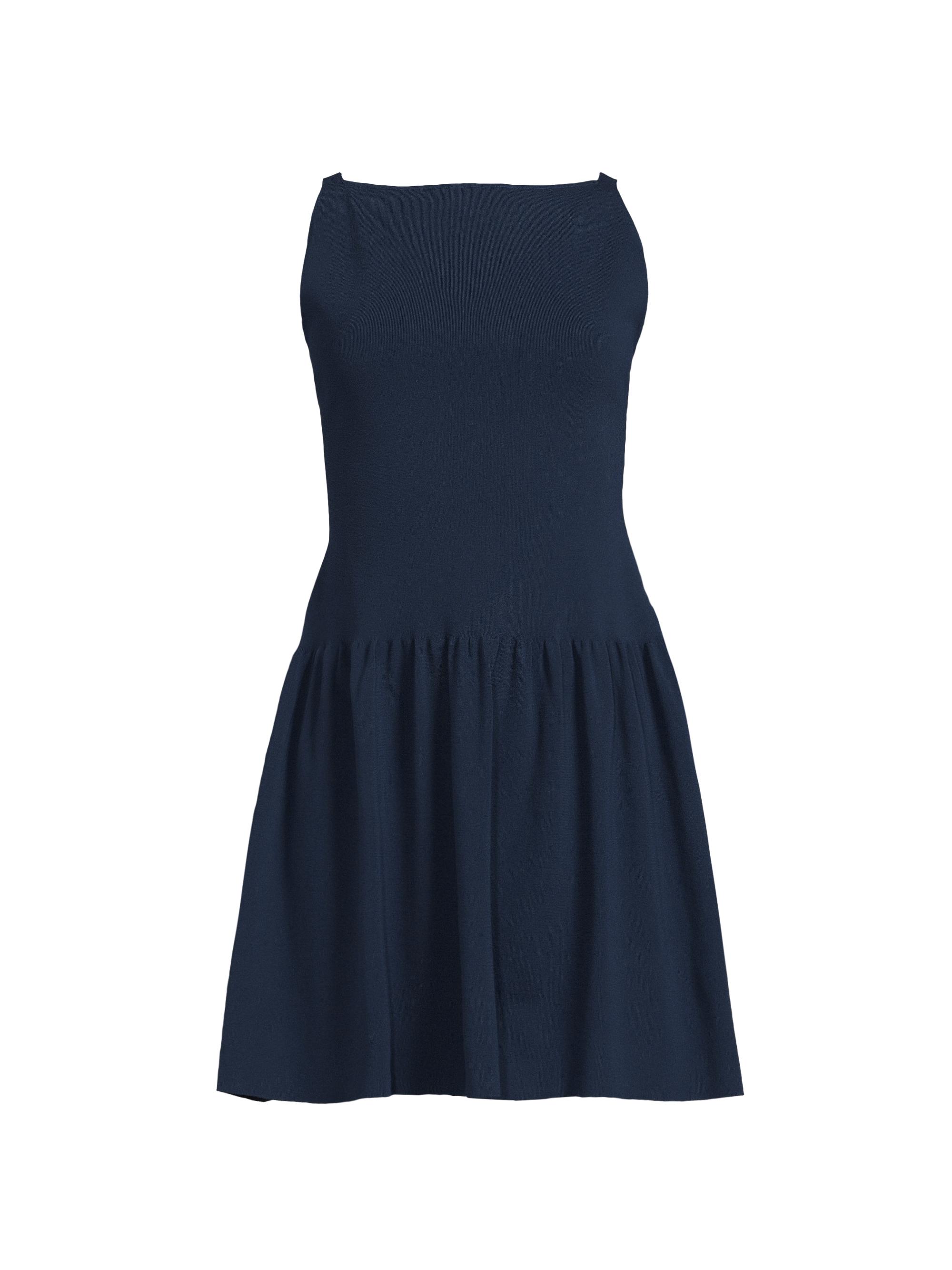 Faithfull the Brand Women's Monique Cotton-Blend A-Line Minidress - Navy