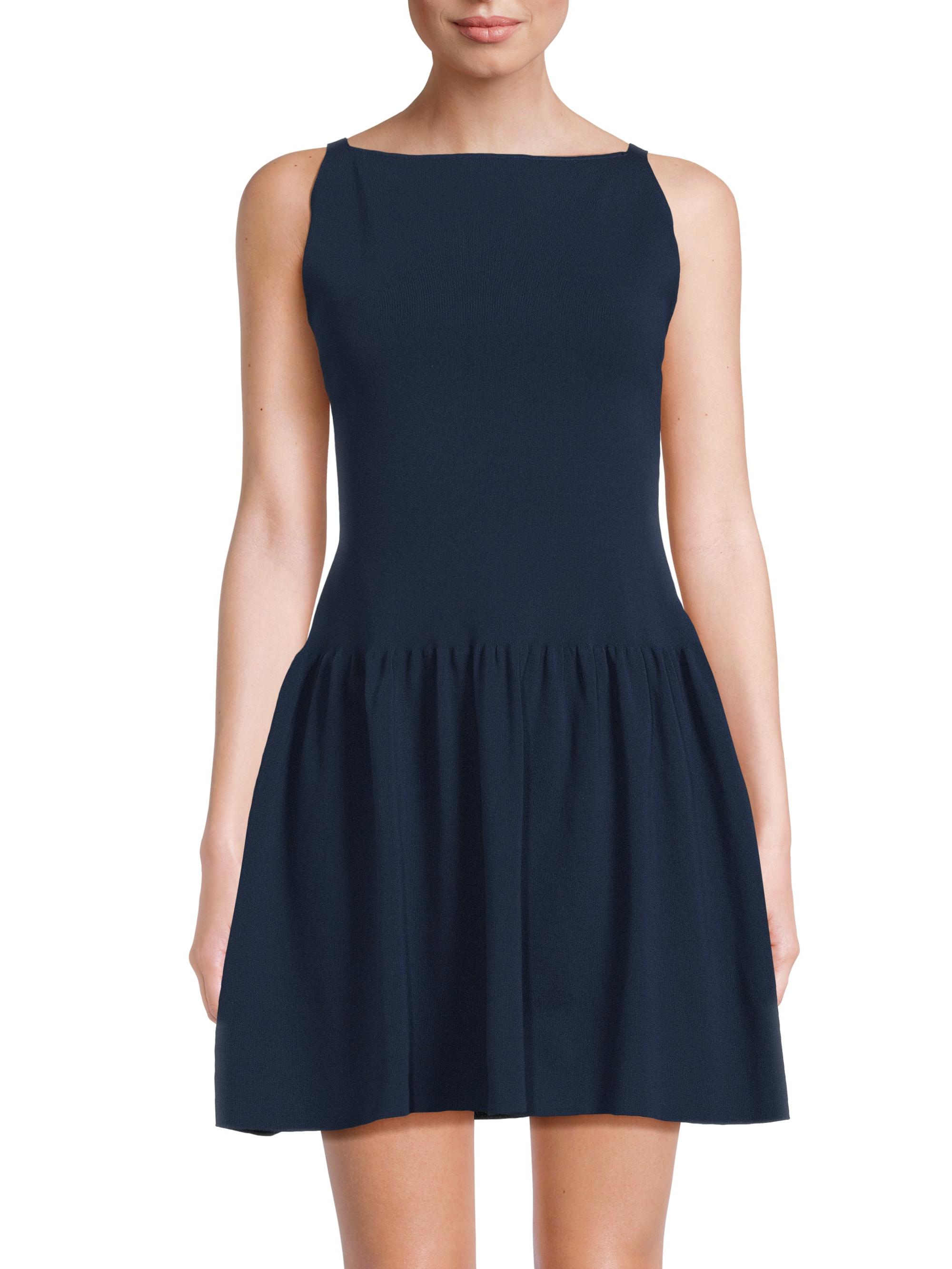 navy blue dress for baby girl Navy blue white striped cami mini dress a line