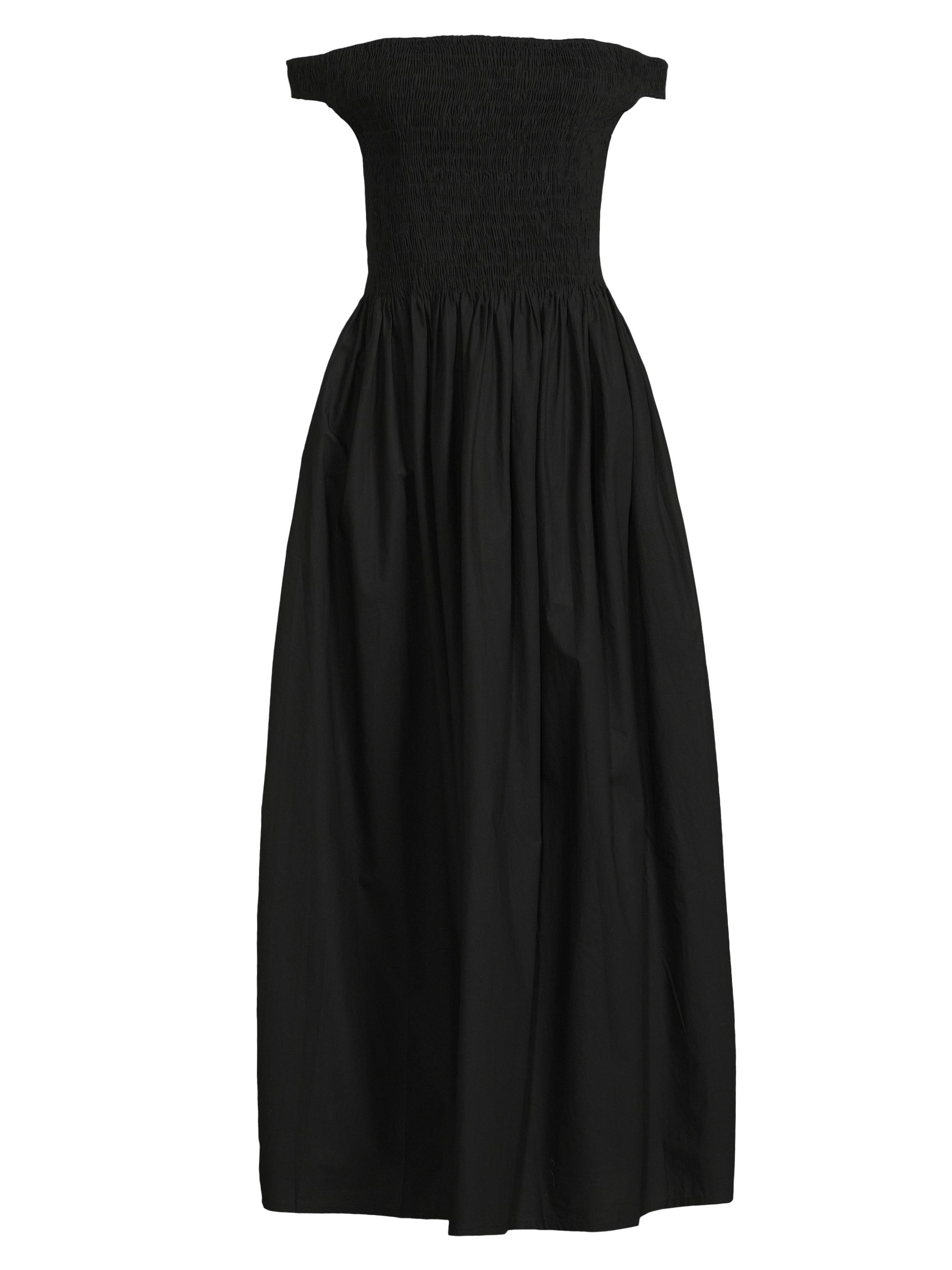 Faithfull the Brand Women's Fao Off-the-Shoulder Maxi Dress - Black