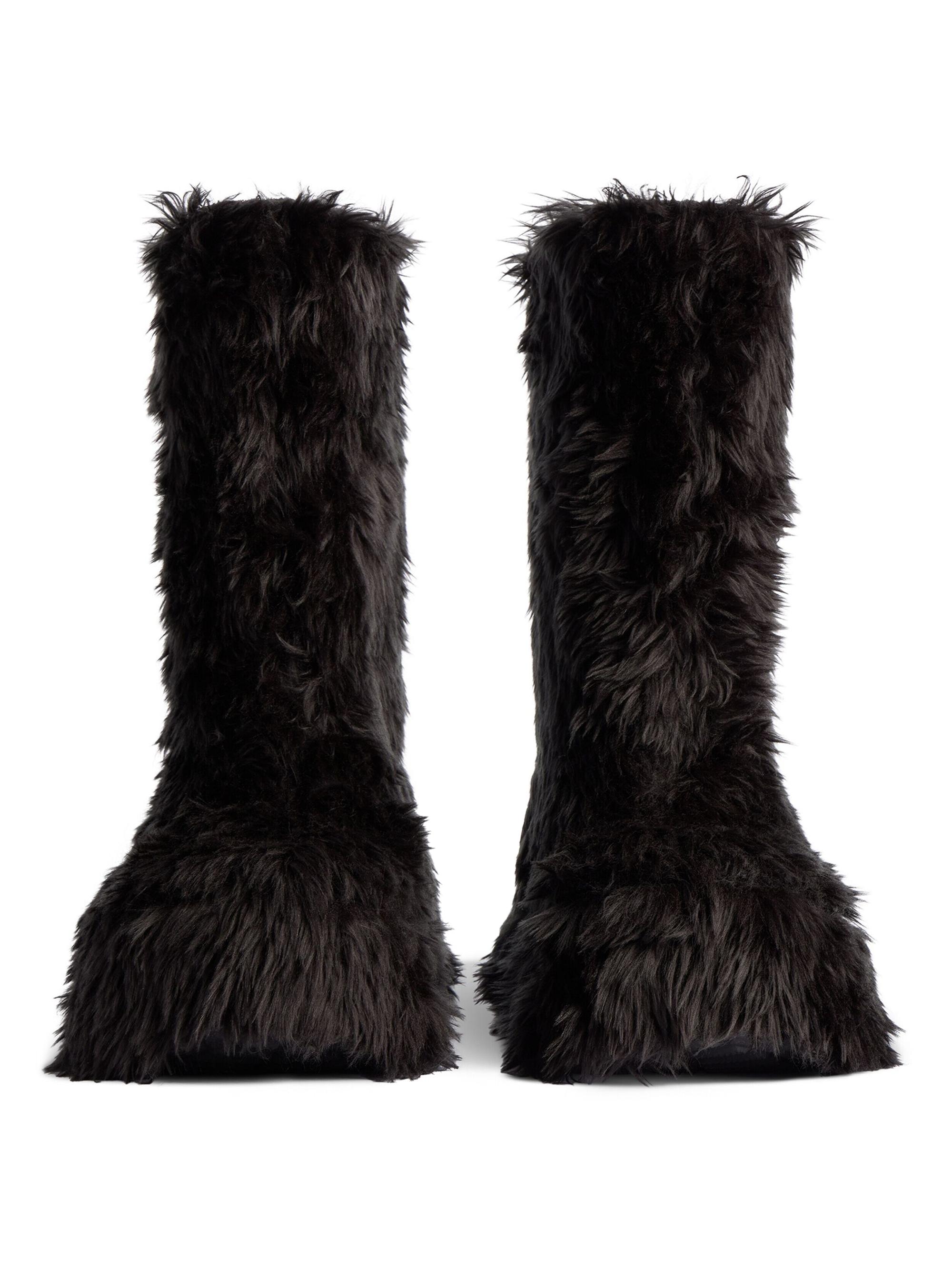 BALENCIAGA / Crocs ankle boots 38 ブラック BALENCIAGA + Crocs EVA rubber platform ankle boots | NET-A-PORTER