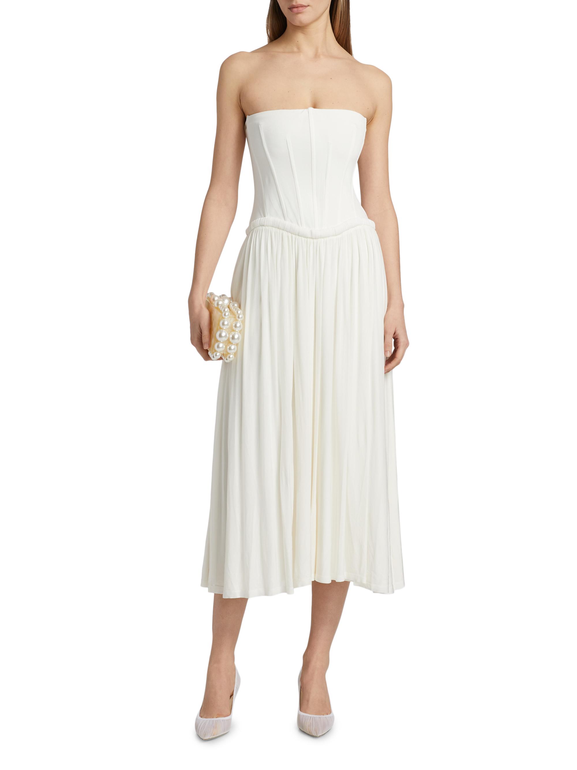 SIMKHAI Adalys Bustier Dress | Saks Fifth Avenue