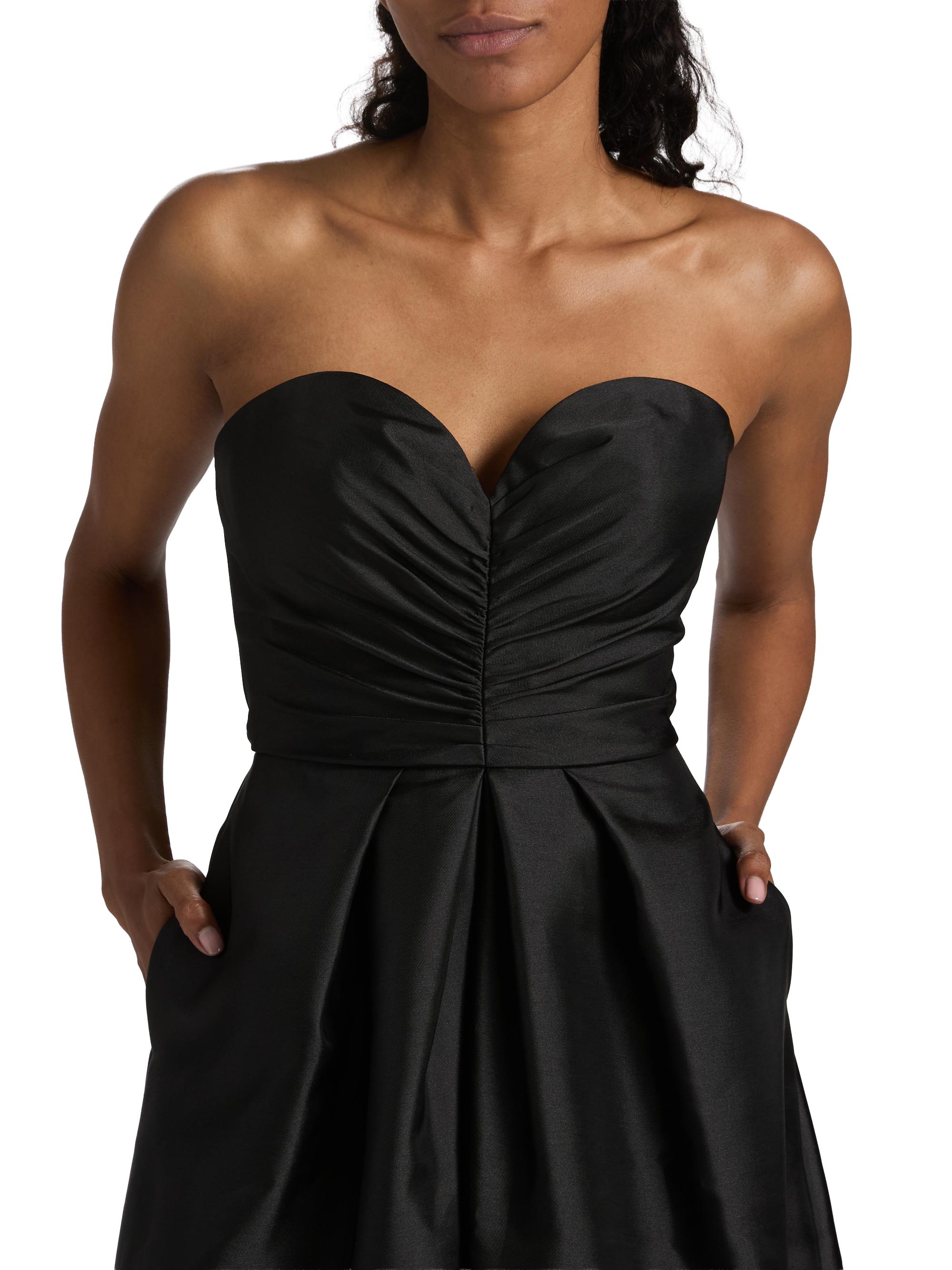 black dress pin up Black Criss-Cross Halter Dress by Hemet – Glitz Glam and Rebellion main image 0
