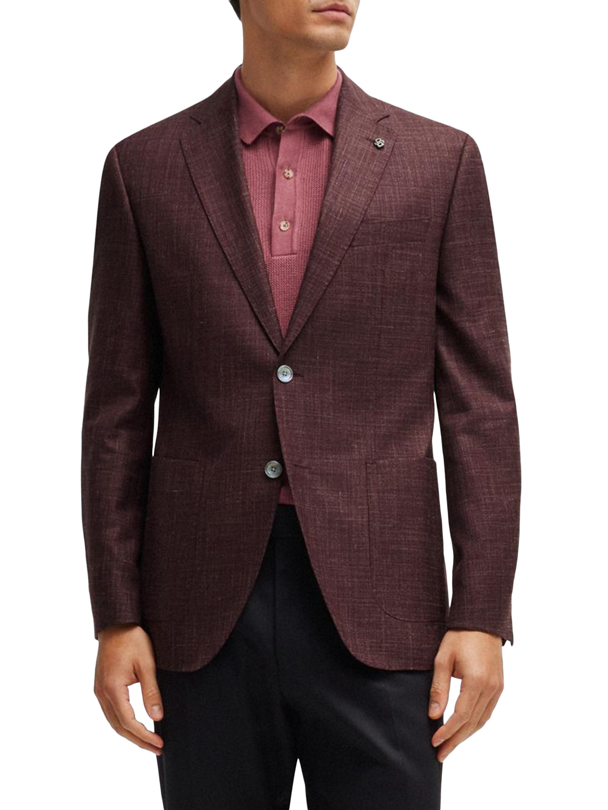 BOSS Men's Regular-Fit Jacket - Red